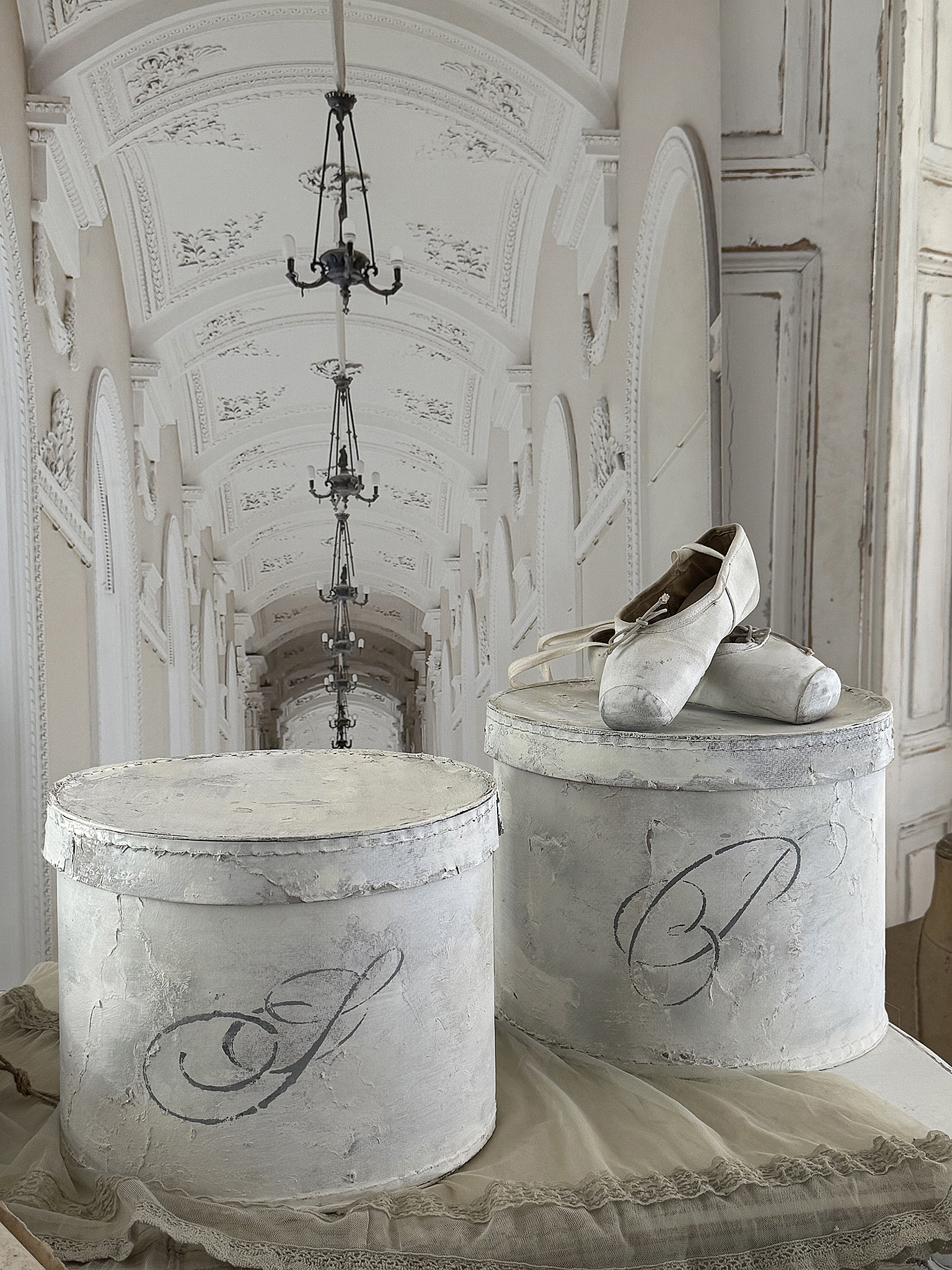 Charmantes Schachtel-Duo im Shabby-Chic***