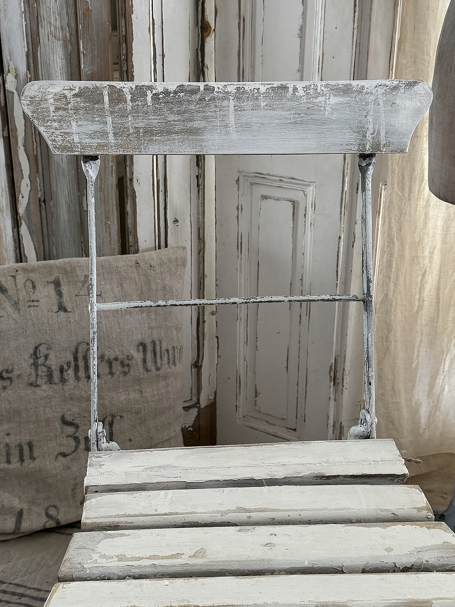 Französischer Vintage-Gartenstuhl – Original, klappbar & mit zauberhafter Patina***