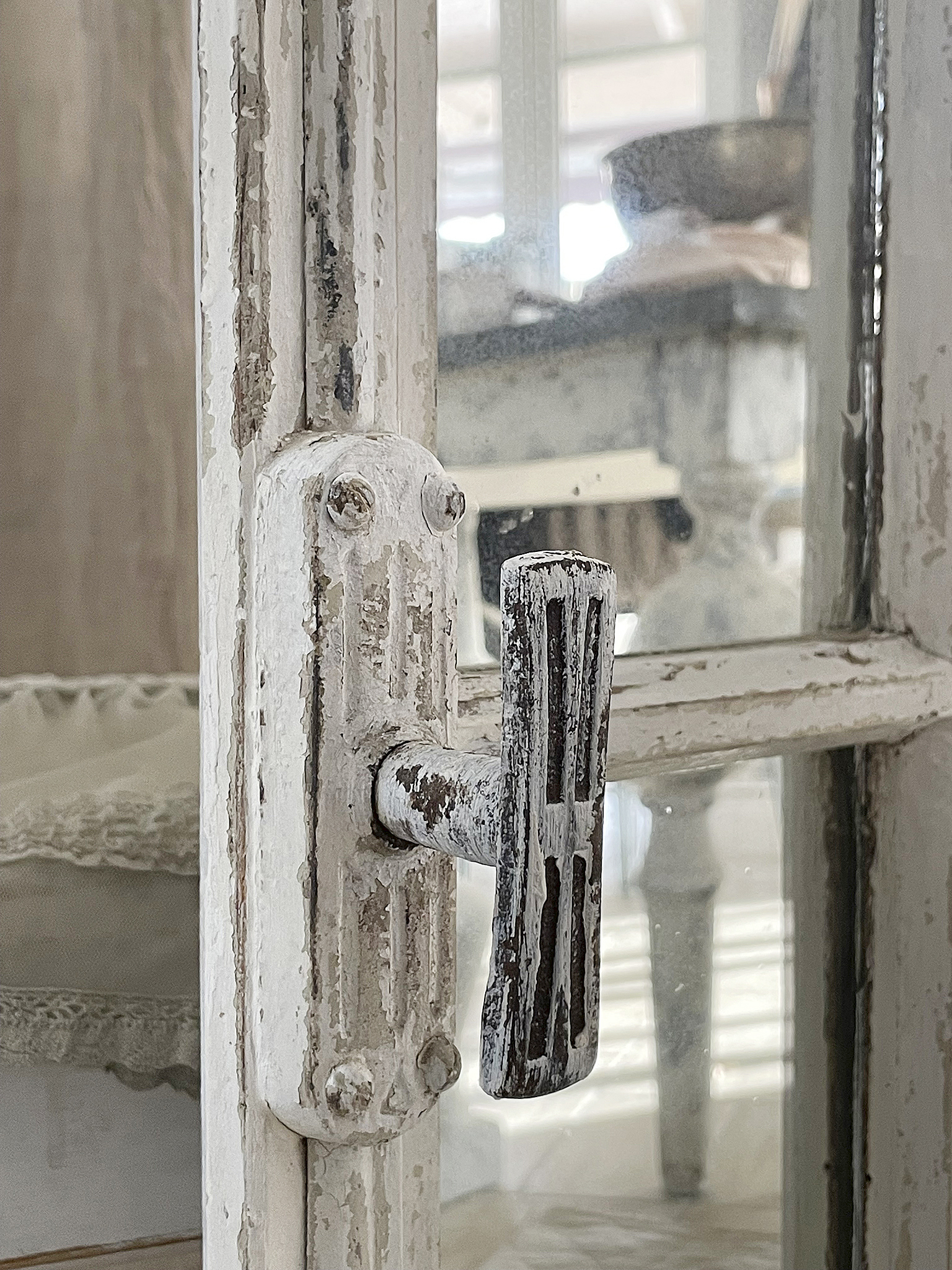 Antikes schmales Sprossen/Spiegelfenster 1*** Antikes schmales Sprossen/Spiegelfenster 1***
