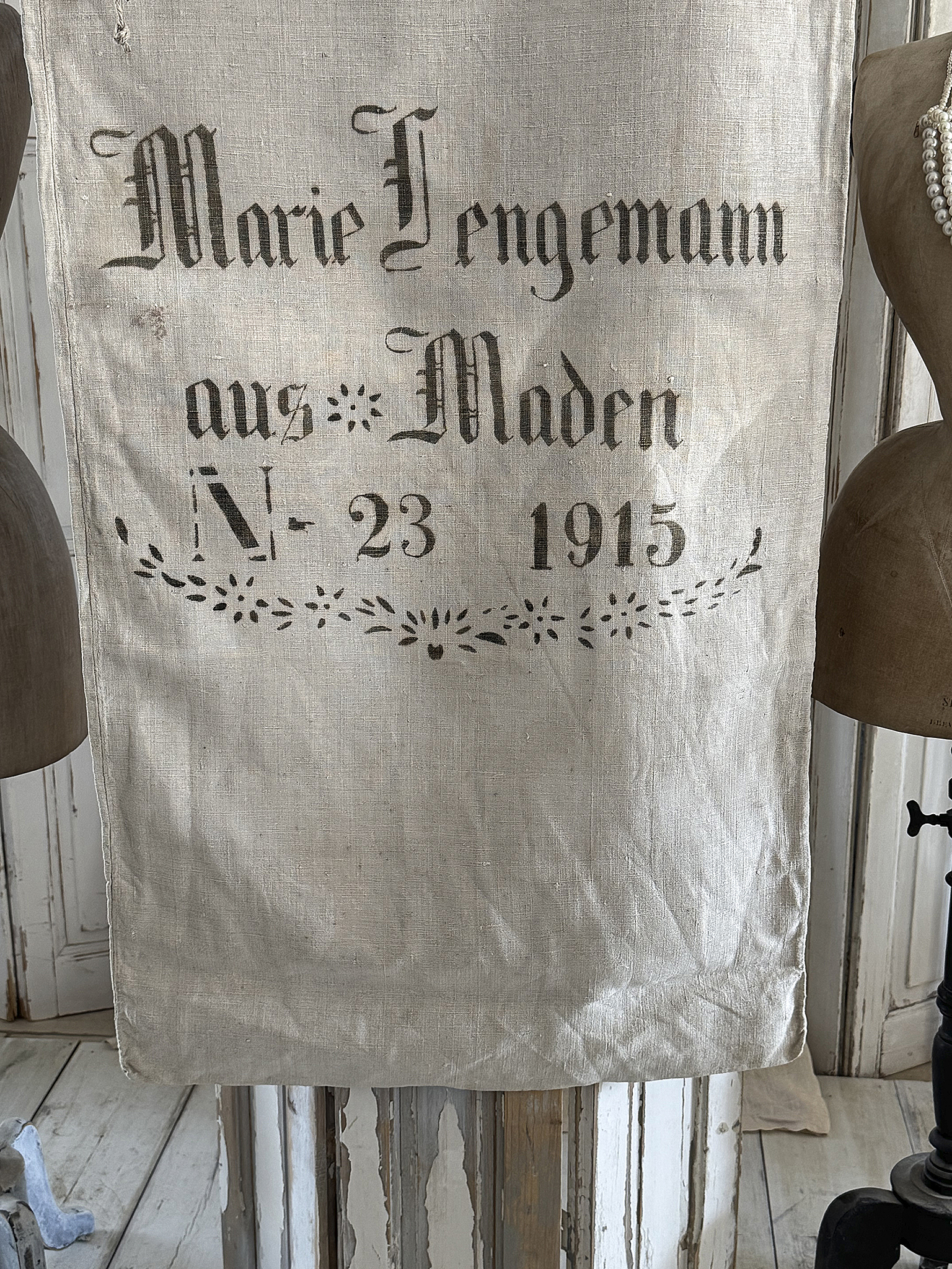  Antiker Mehlsack von 1915 – Nr. 23***