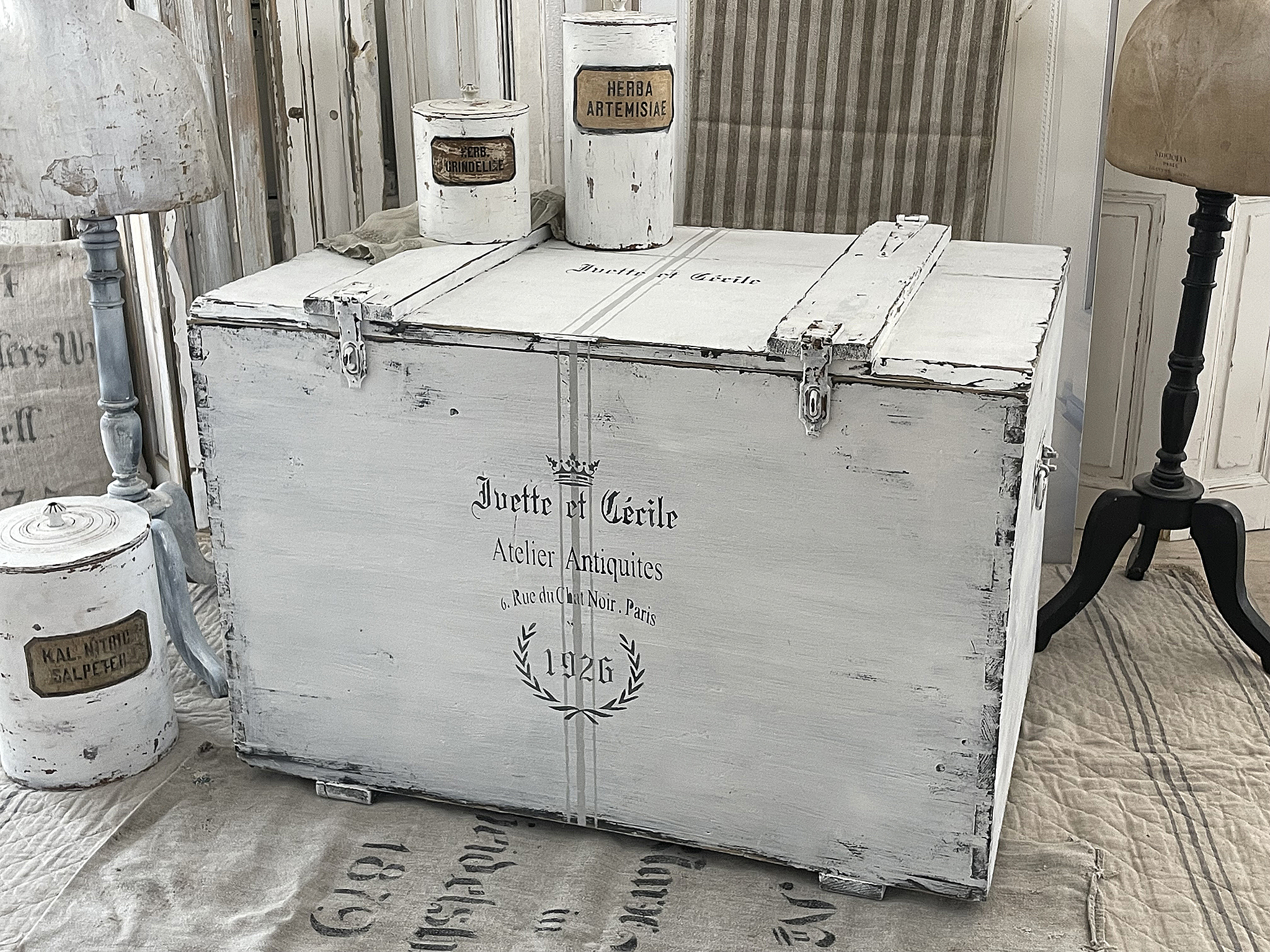 Brocante Transporttruhe XXL** Brocante Transporttruhe XXL**