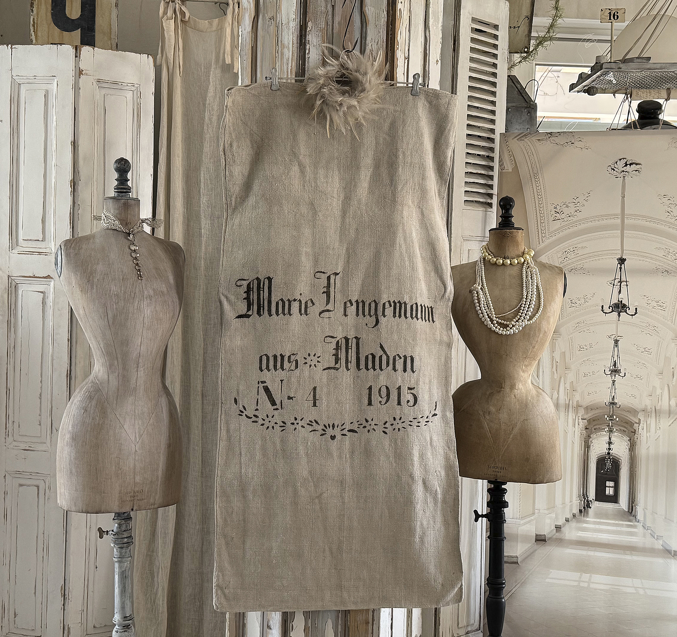 Antiker Mehlsack von 1915 – Nr. 4***