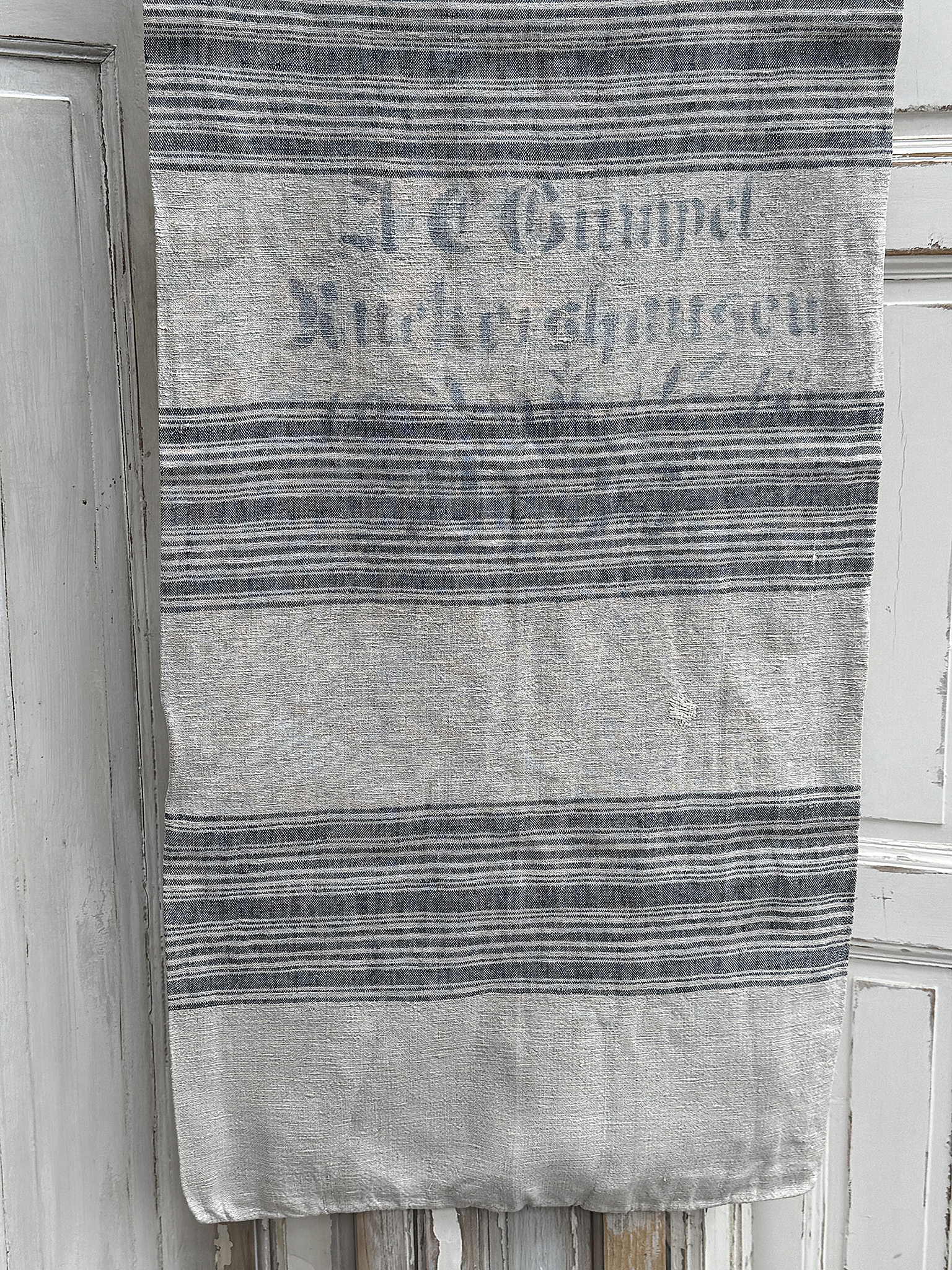 Schöner alter Leinensack mit Originaldruck 1918***