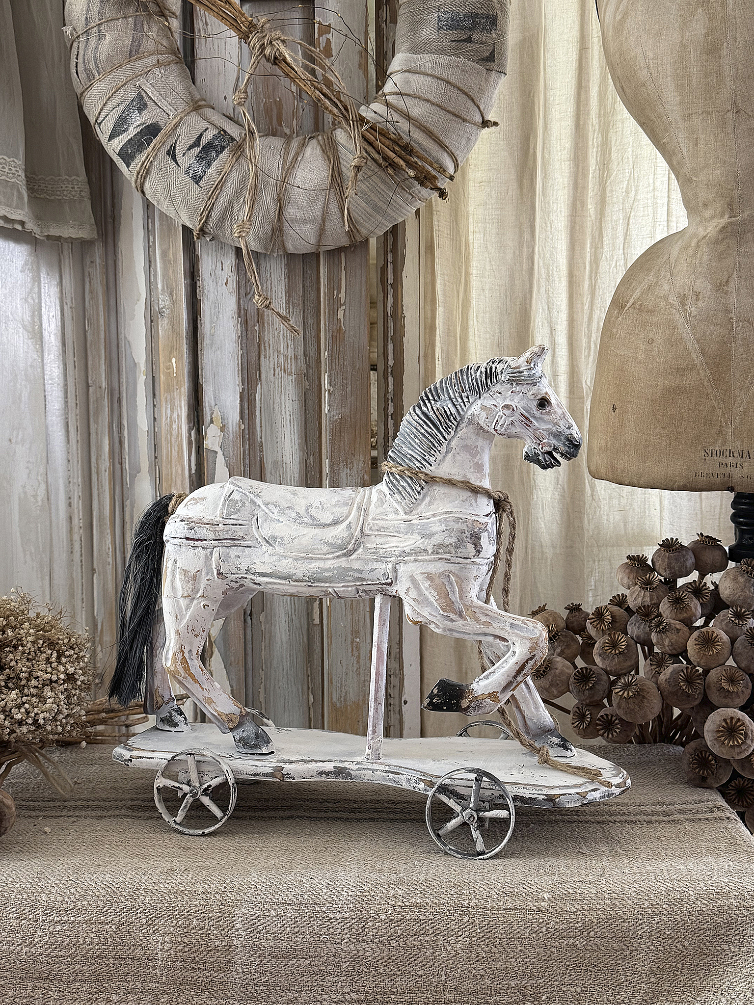 Altes reizendes Shabby-Pferd*** Altes reizendes Shabby-Pferd***