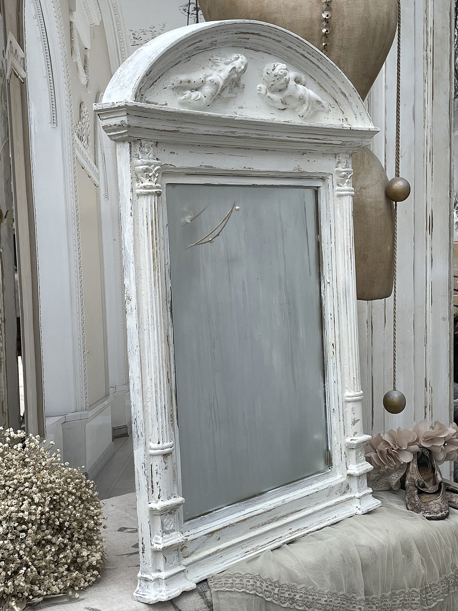 Shabby-Spiegel Putto Vintage*** Shabby-Spiegel Putto Vintage***