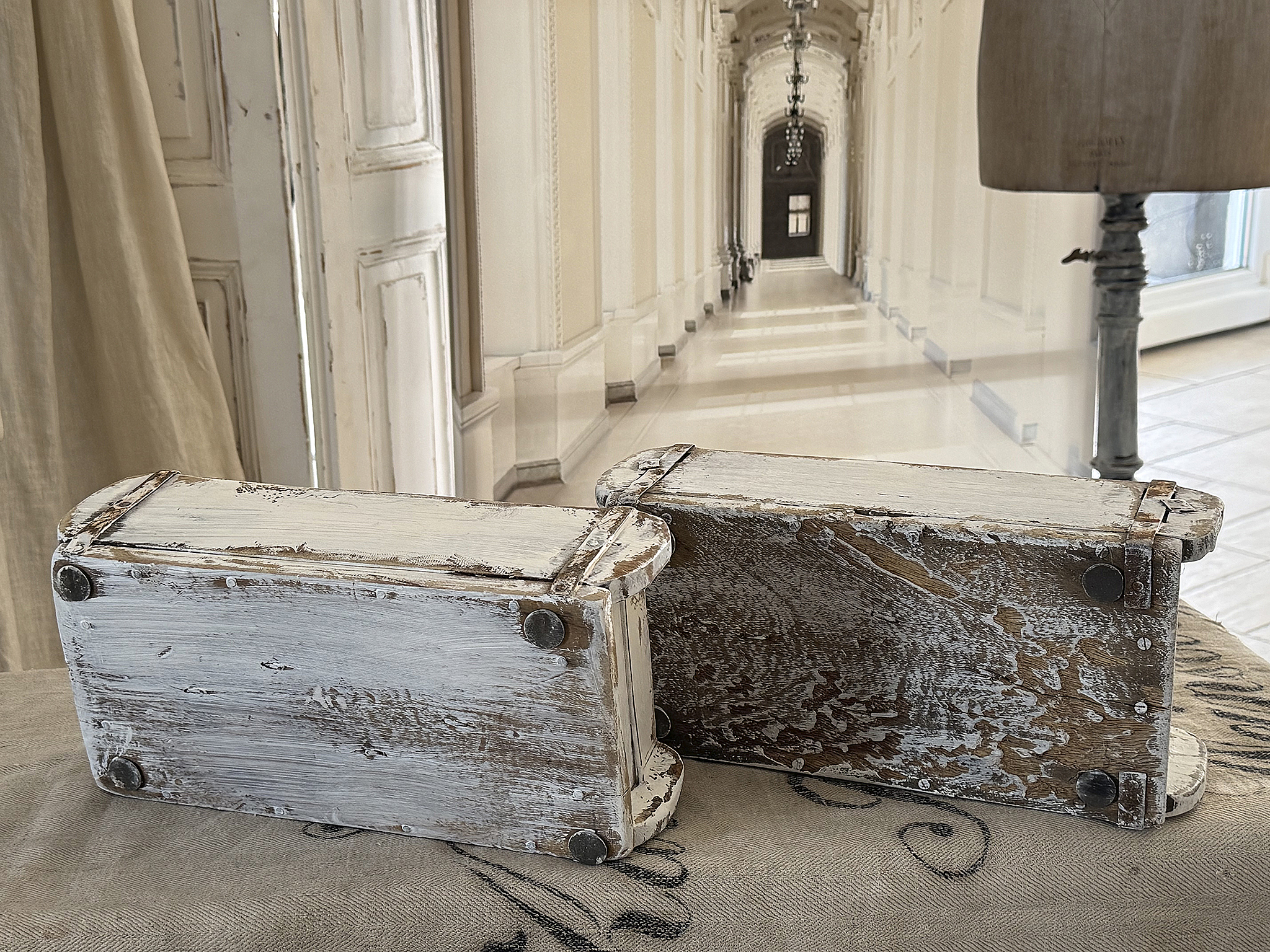 Antikes Apothekerkisten-Duo mit Geschichte***