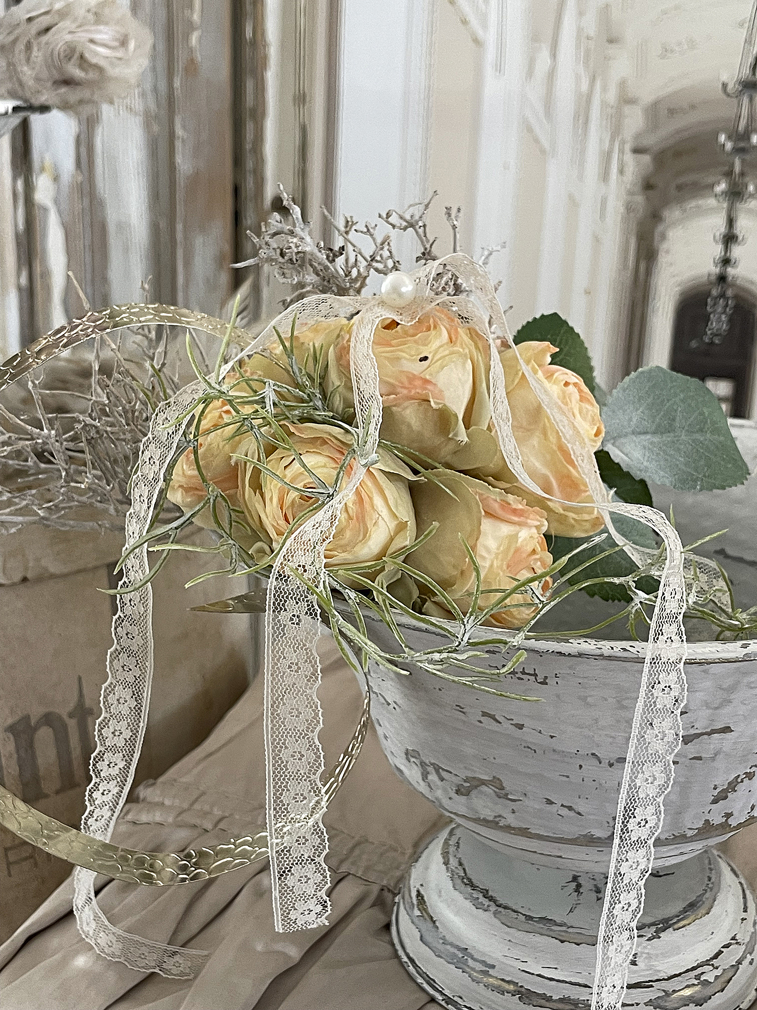 Romantische Schale Rosen Duo*** Romantische Schale Rosen Duo***
