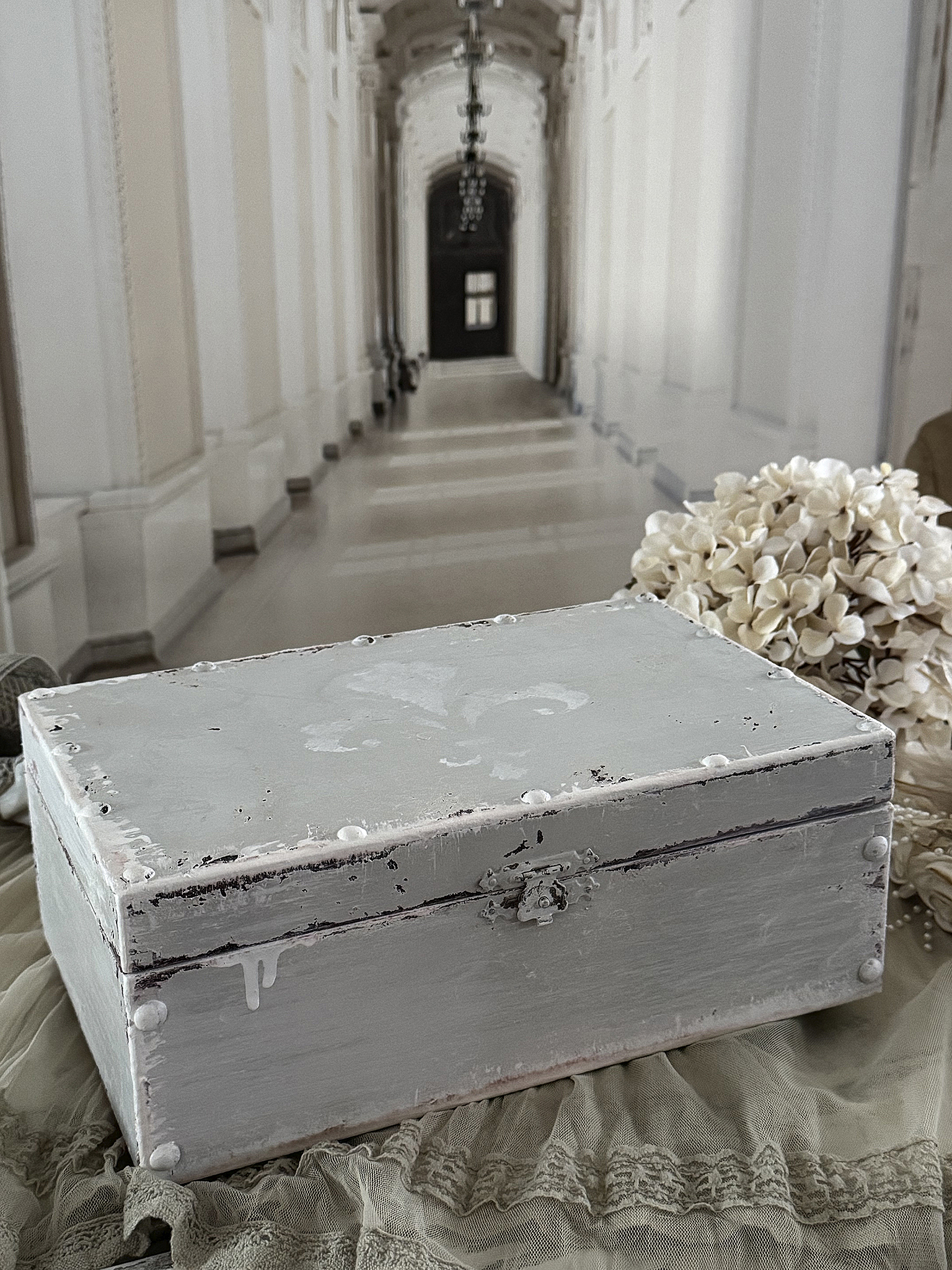 Vintage-Duo alte Kisten  ***