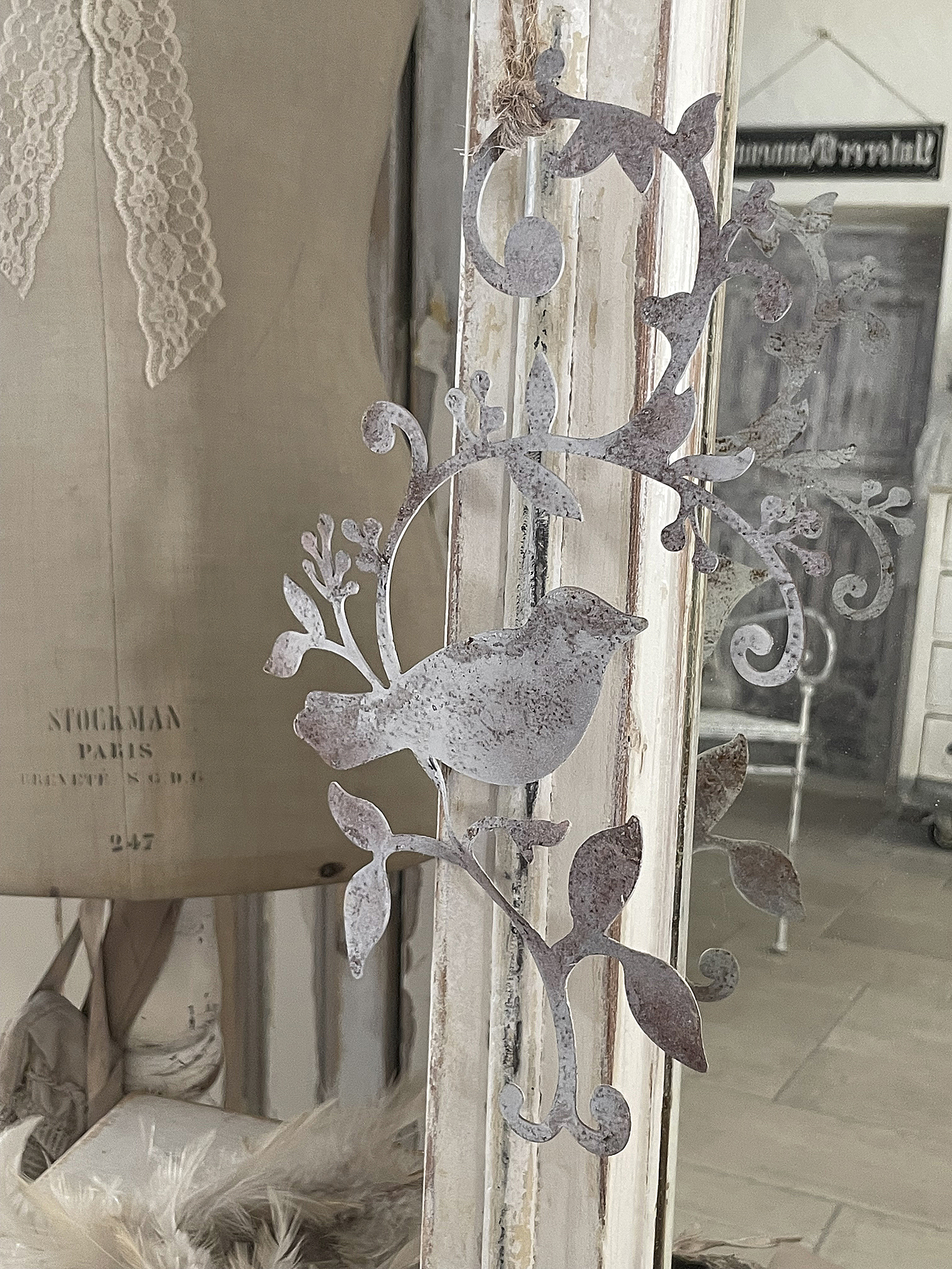 Fensterspiegel Shabby-pur Vogel** Fensterspiegel Shabby-pur Vogel**