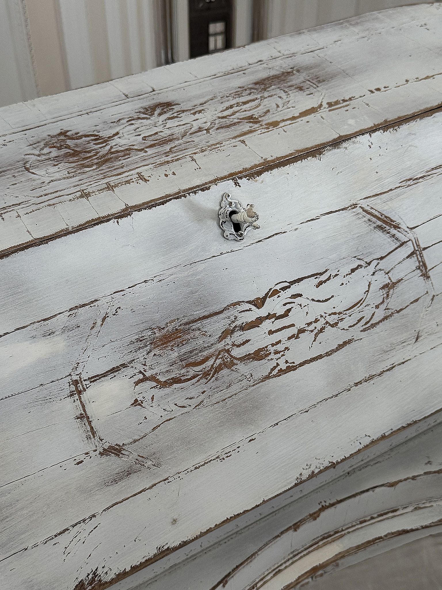 Antiker Damensekretär im Shabby Chic Stil – Original & mit Charakter***