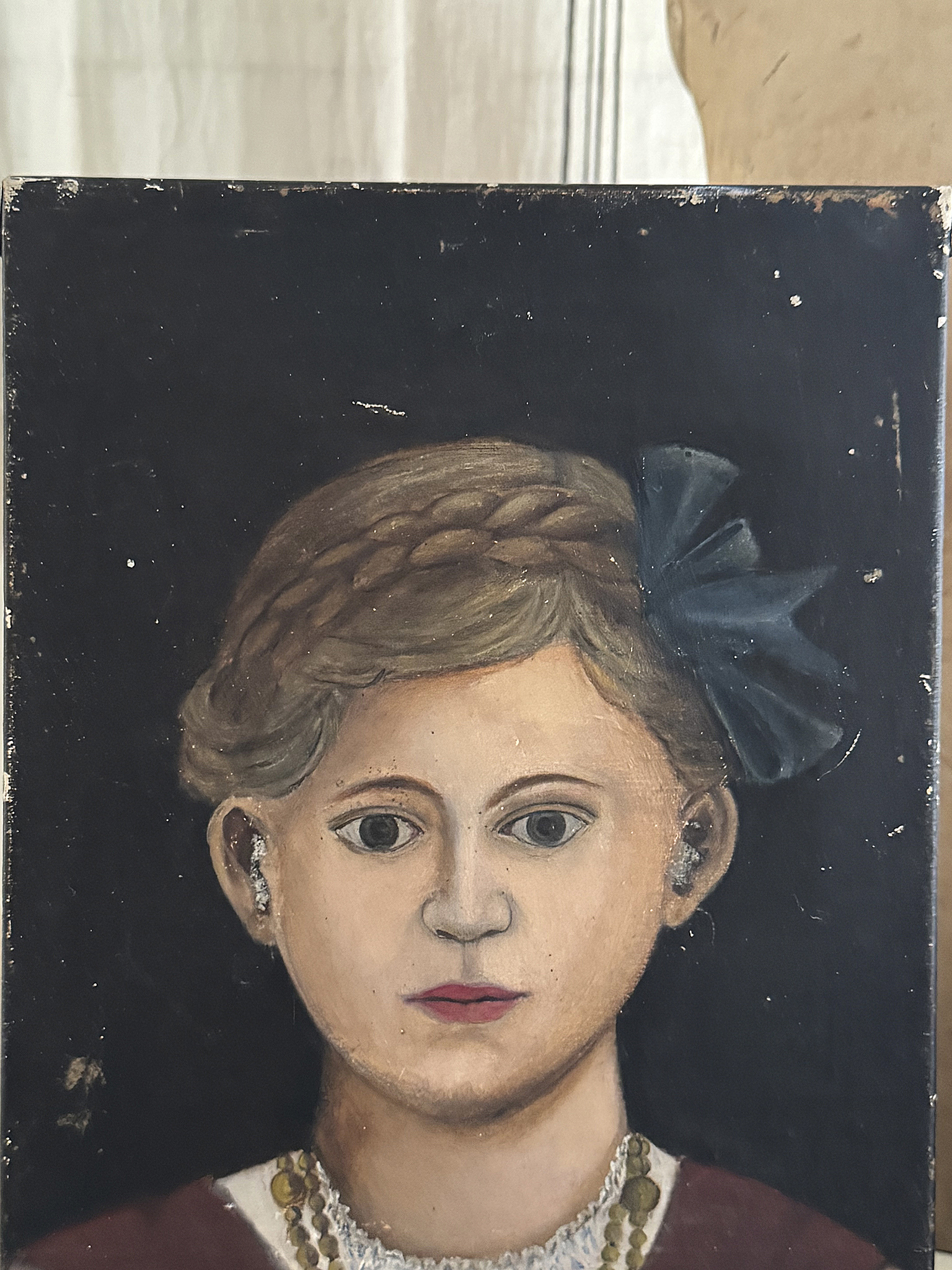 Ausdrucksstarkes altes Porträt – ein besonderer Hingucker mit historischem Charme***