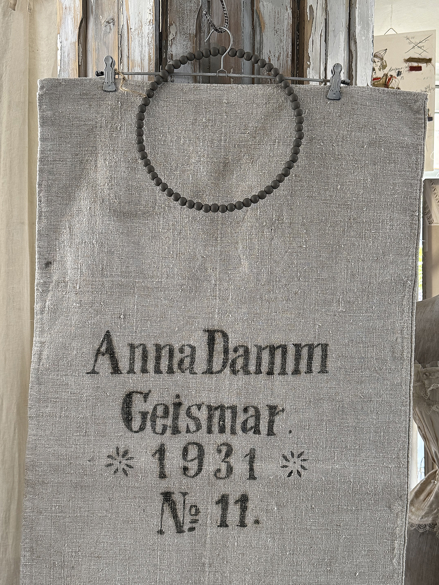 Alter Leinensack/ Mehlsack 1931*** Alter Leinensack/ Mehlsack 1931***