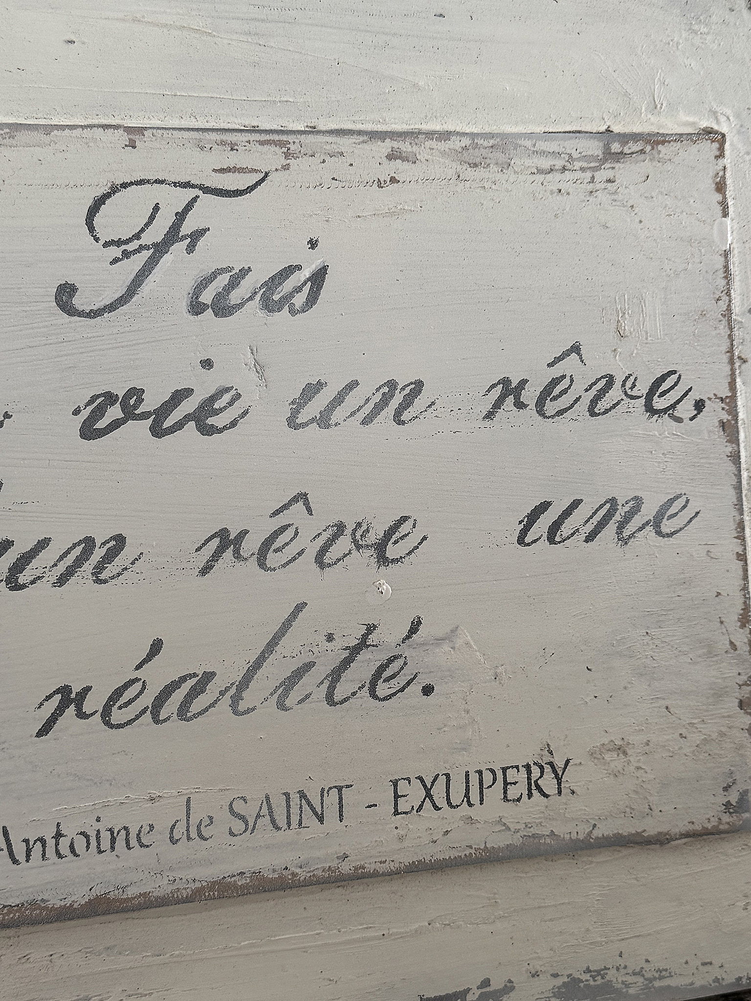 Altes Bild „Traum“ im Vintage-Stil***