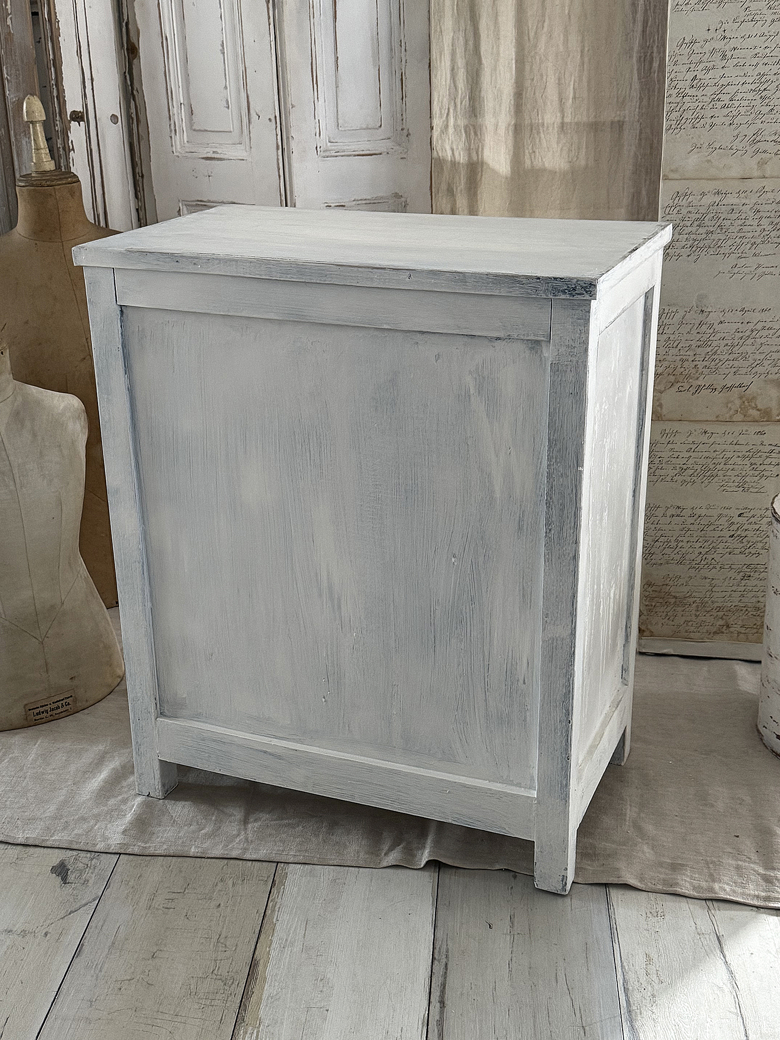 Brocante alter Ladenschrank Reis III***