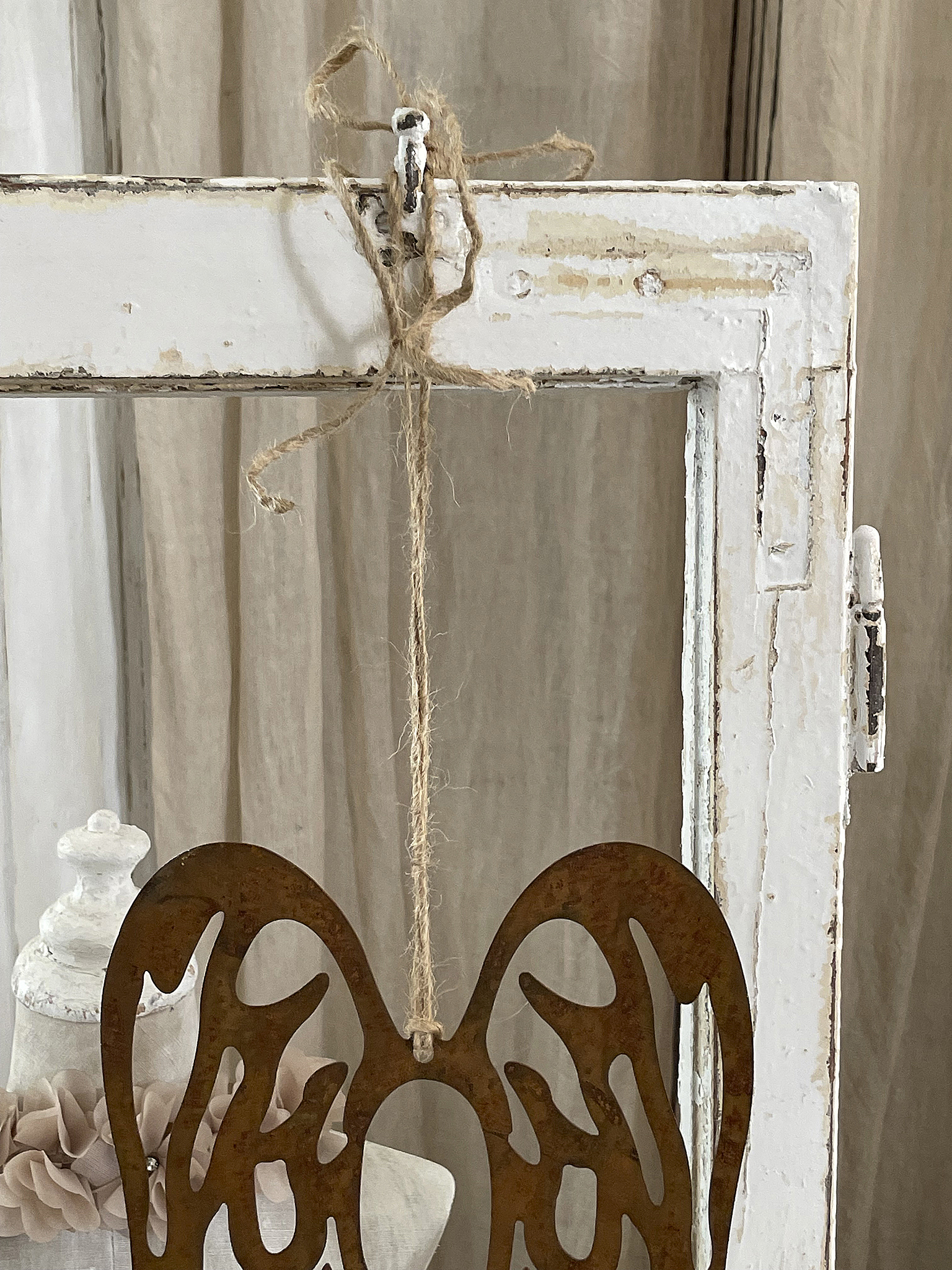 Alter Fensterflügel Shabby pur*** Alter Fensterflügel Shabby pur***