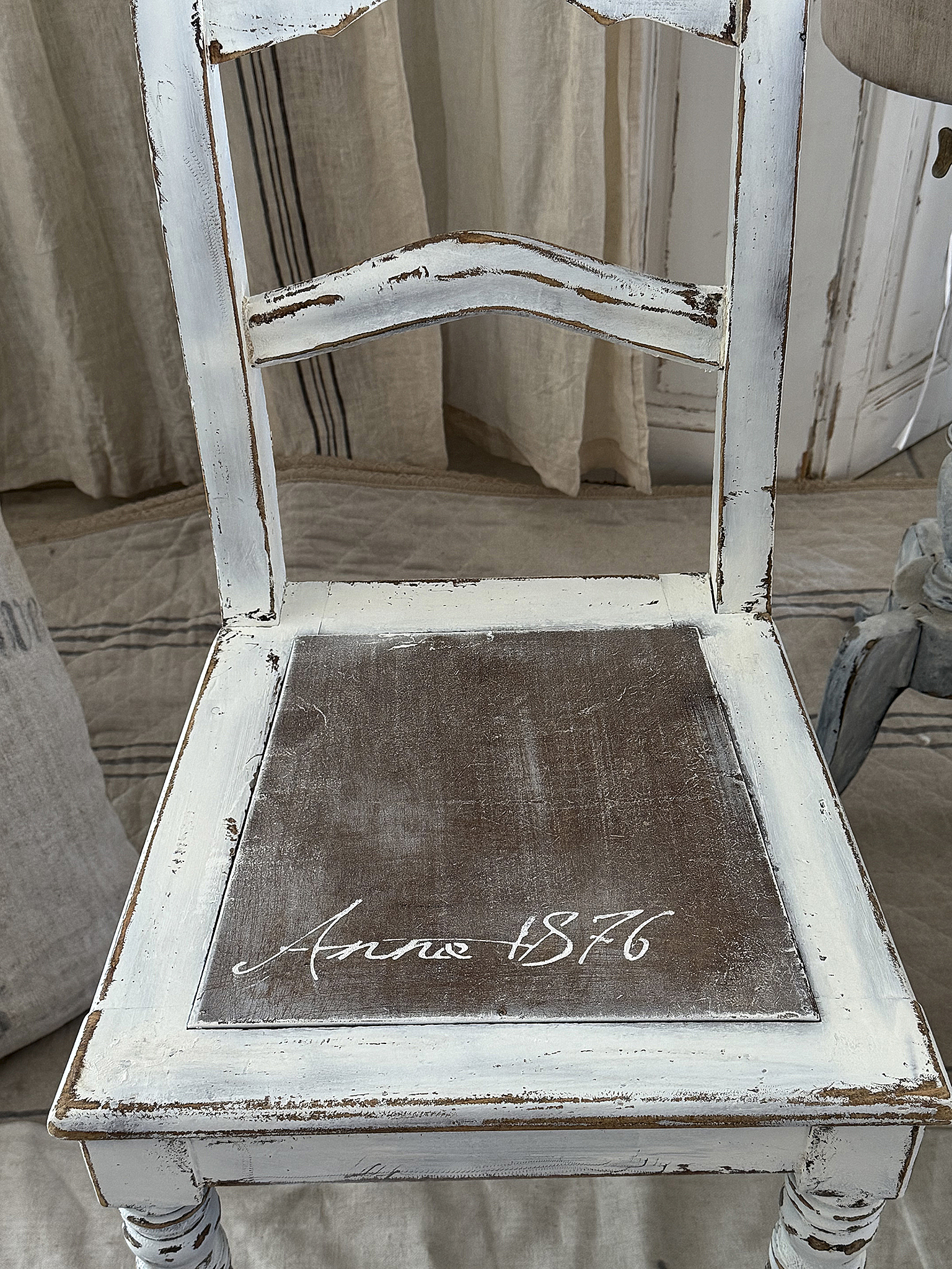 Antiker Stuhl Anno 1876***