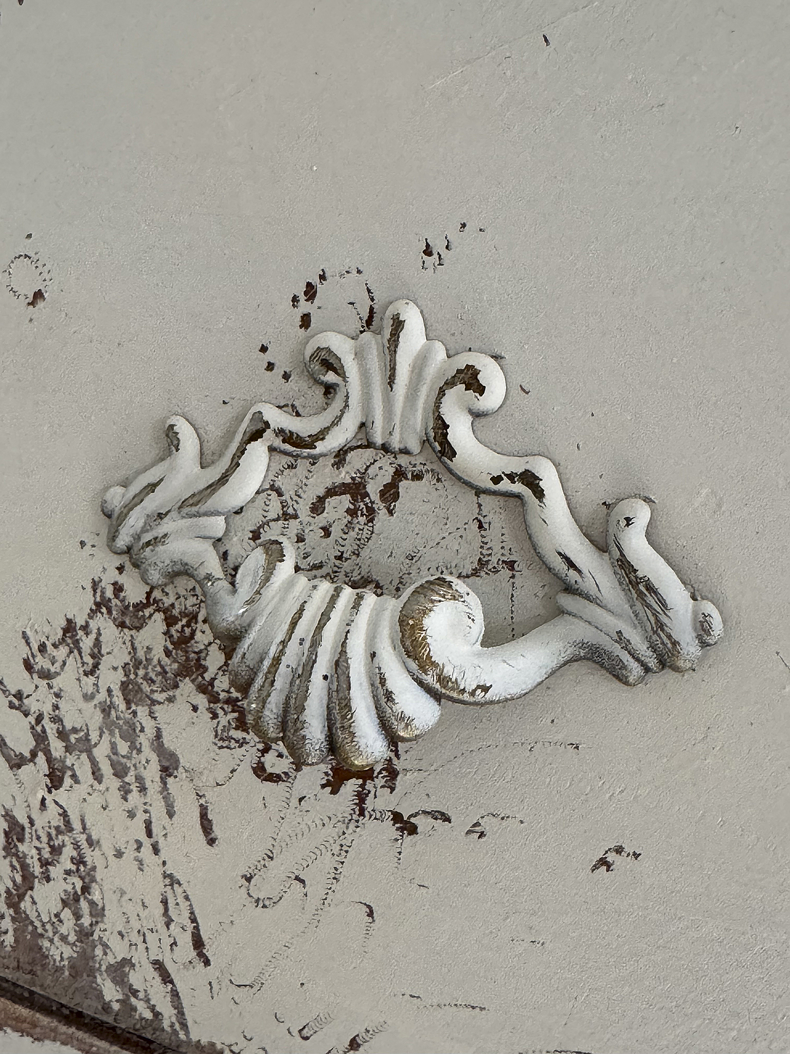 Alte Shabby-Schubladenkommode mit Vintage-Charme***