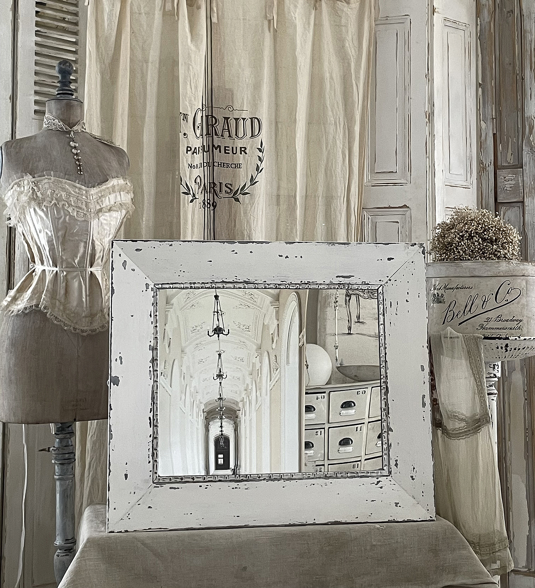 Antiker Shabby Spiegel *** Antiker Shabby Spiegel ***