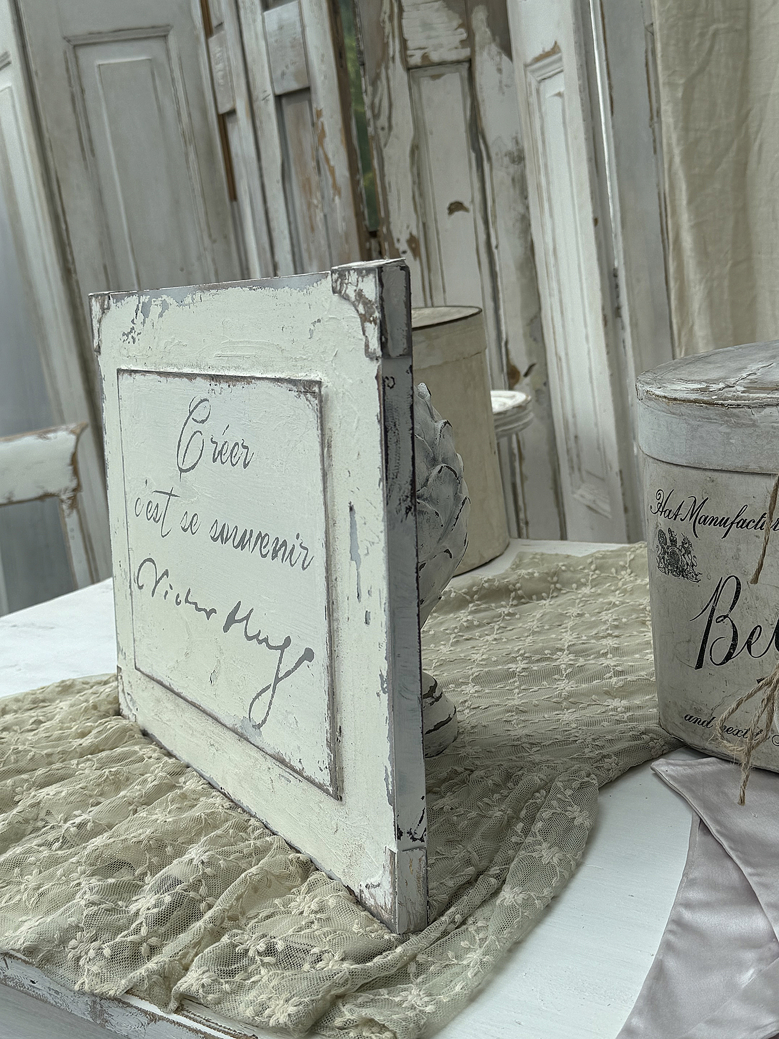 Altes Bild „Erinnern“ im Vintage-Stil***