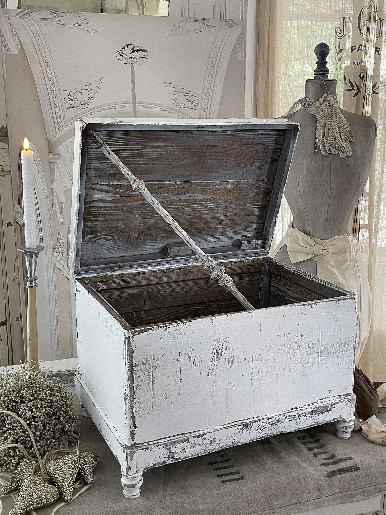 Alte Klappkiste Shabby-pur***