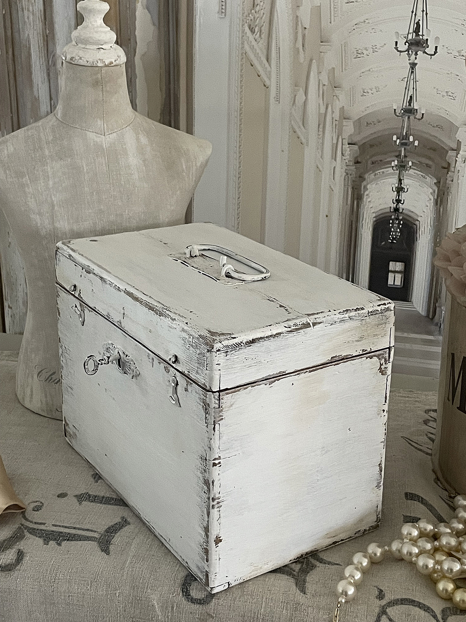 Reizende antike Shabby-Holzkassette*** Reizende antike Shabby-Holzkassette***