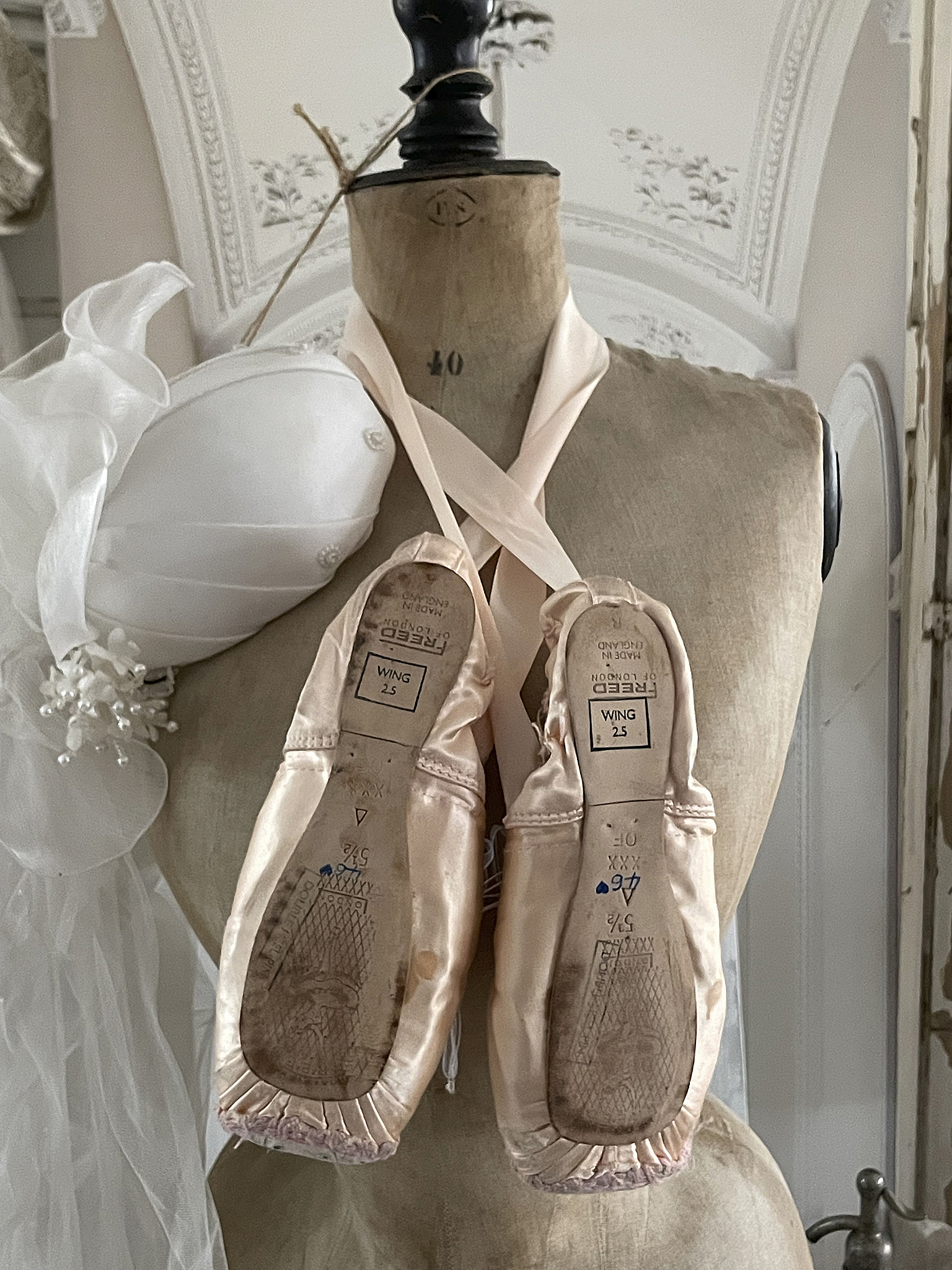 Alte Ballettschuhe Kristall***