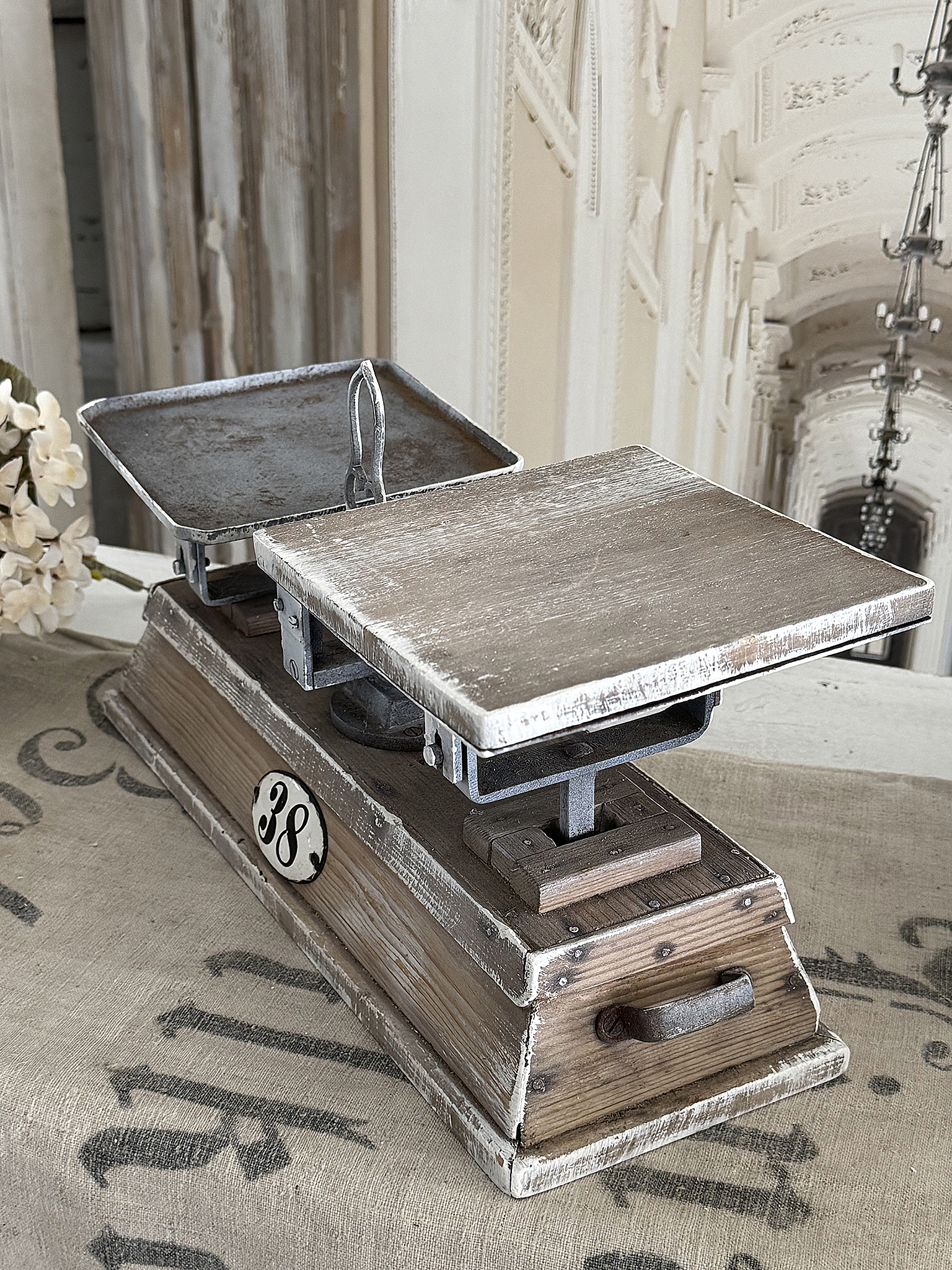 Alte Balkenwaage Nr. 38 – seltenes Vintage-Exemplar***