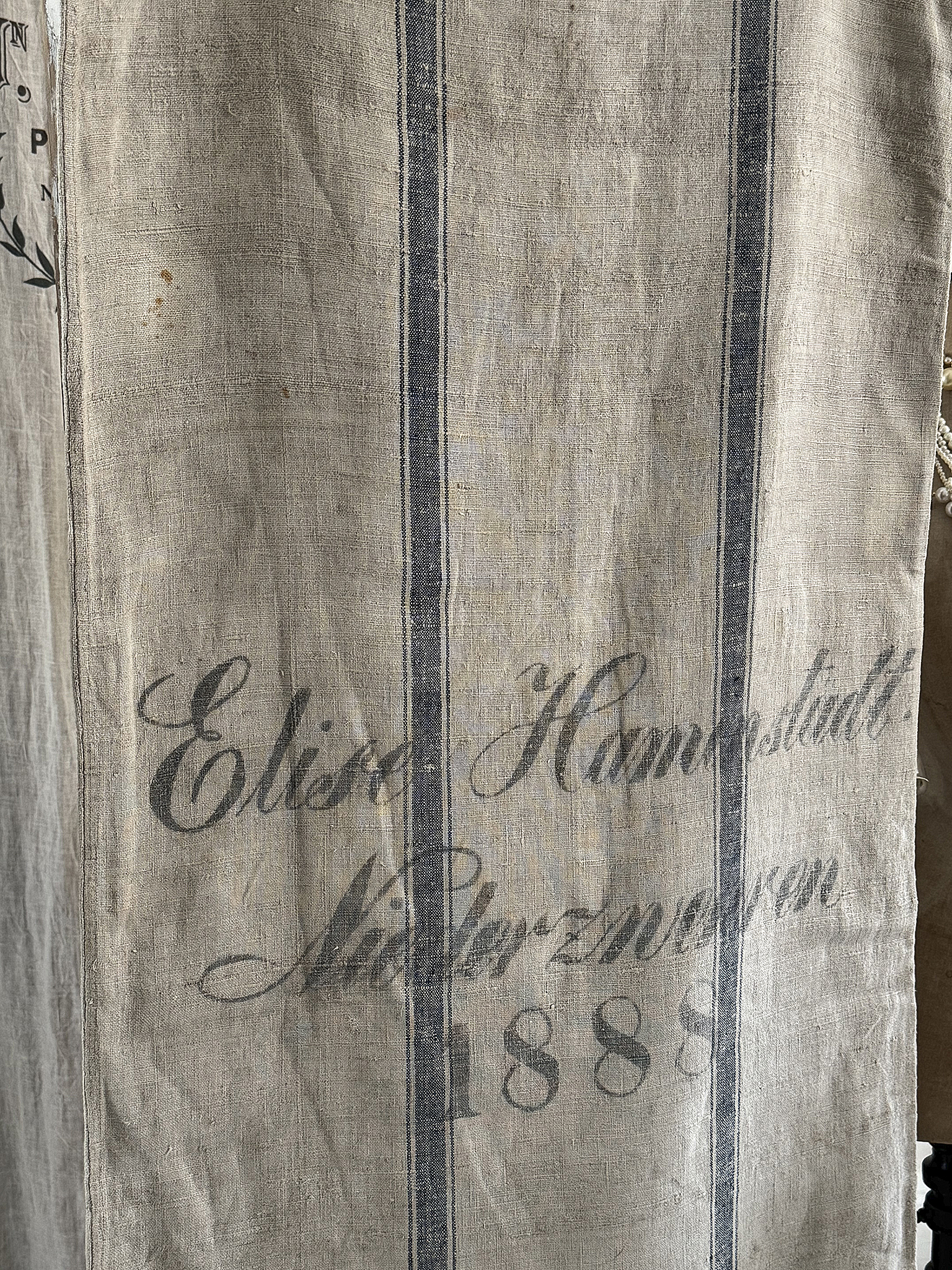 Antiker Leinsack / Mehlsack 1888***