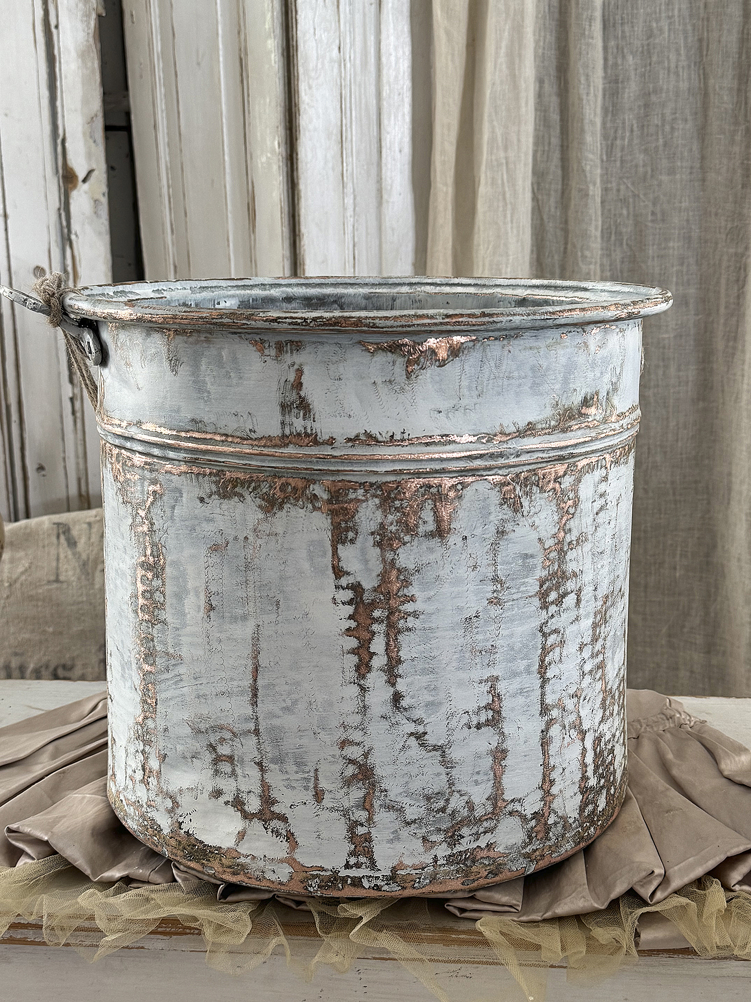  Großer Kupfertopf mit Geschichte – gelebte Patina trifft auf zeitlosen Charme“***