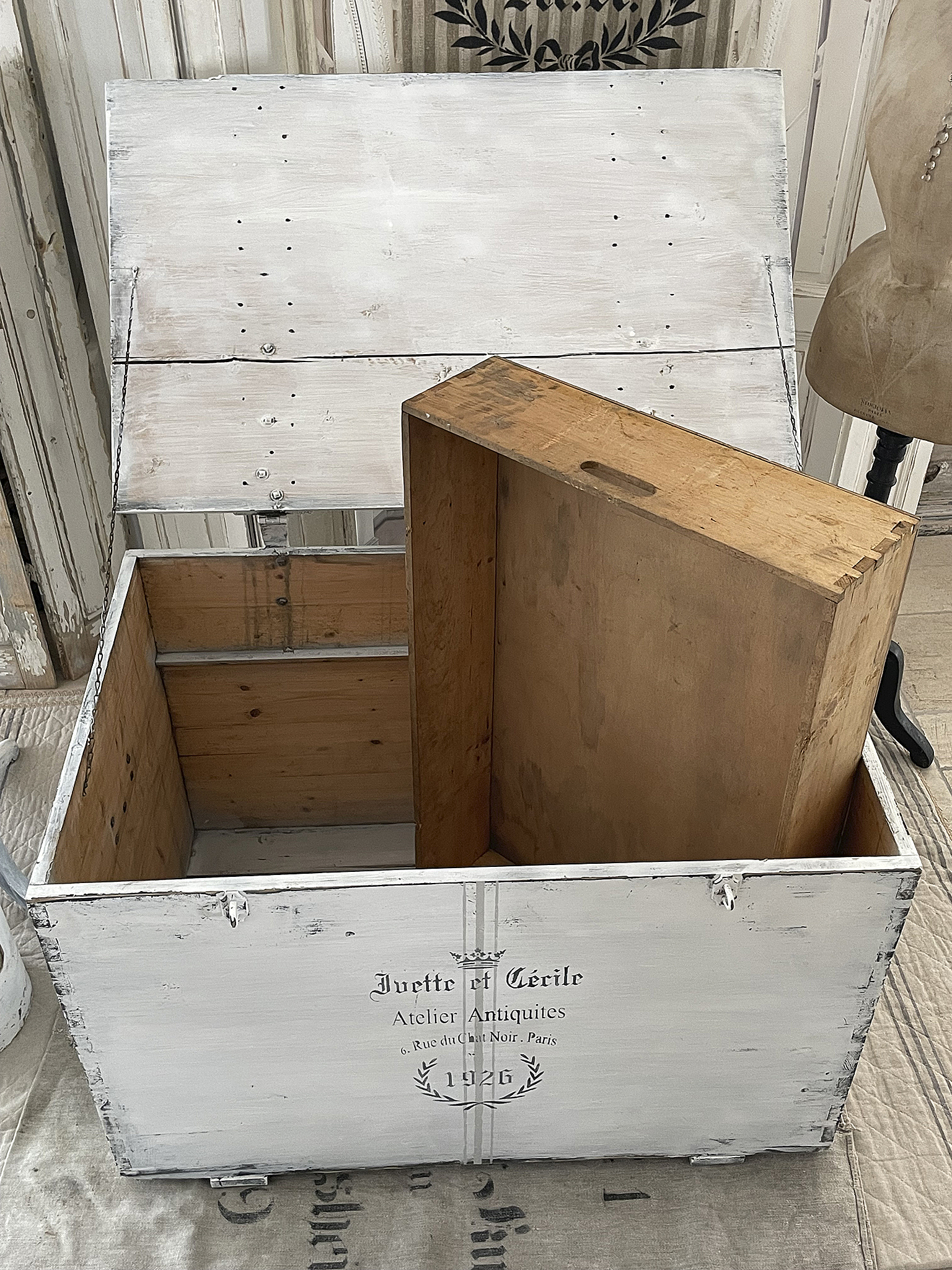 Brocante Transporttruhe XXL** Brocante Transporttruhe XXL**