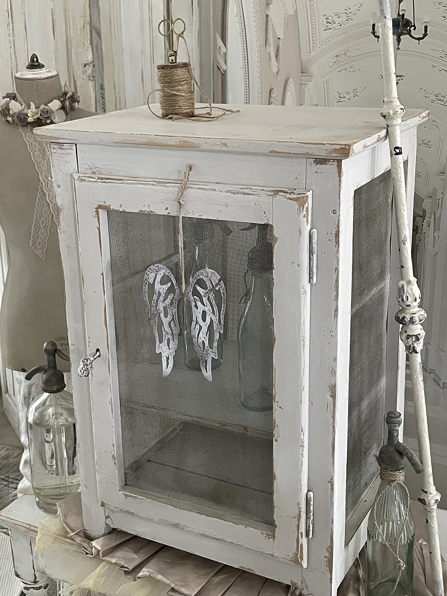 Fliegenschrank Shabbypur-Brocante*** Fliegenschrank Shabbypur-Brocante***