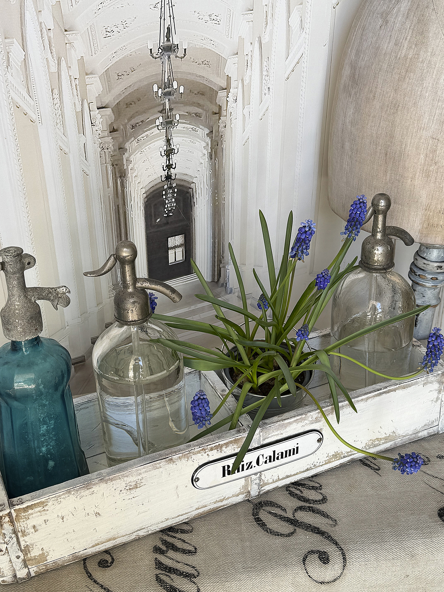 Antike langschmale Apothekerschublade mit Geschichte***