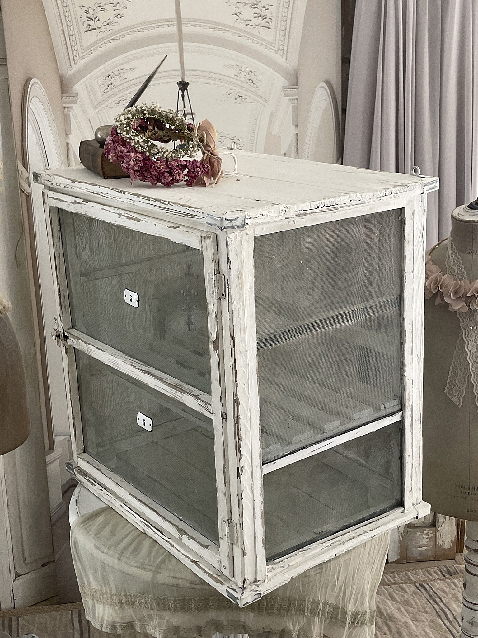 Fliegenschrank Shabbypur-Brocante*** Fliegenschrank Shabbypur-Brocante***