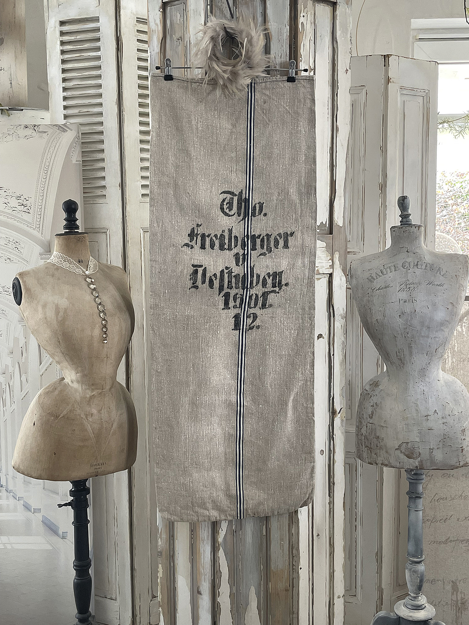 Alter Leinensack/ Mehlsack 1901***
