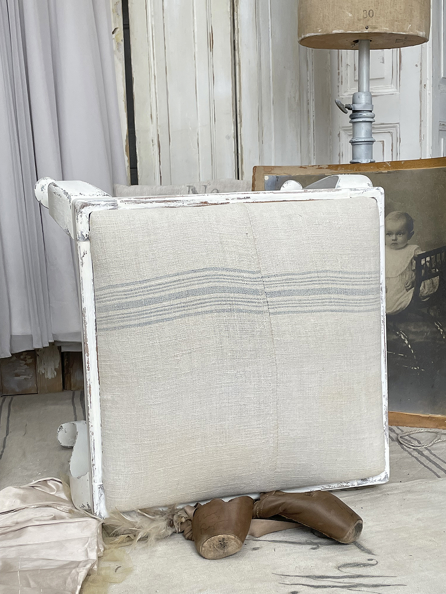 Alter wertiger Chippendale Hocker 1*** Alter wertiger Chippendale Hocker 1***