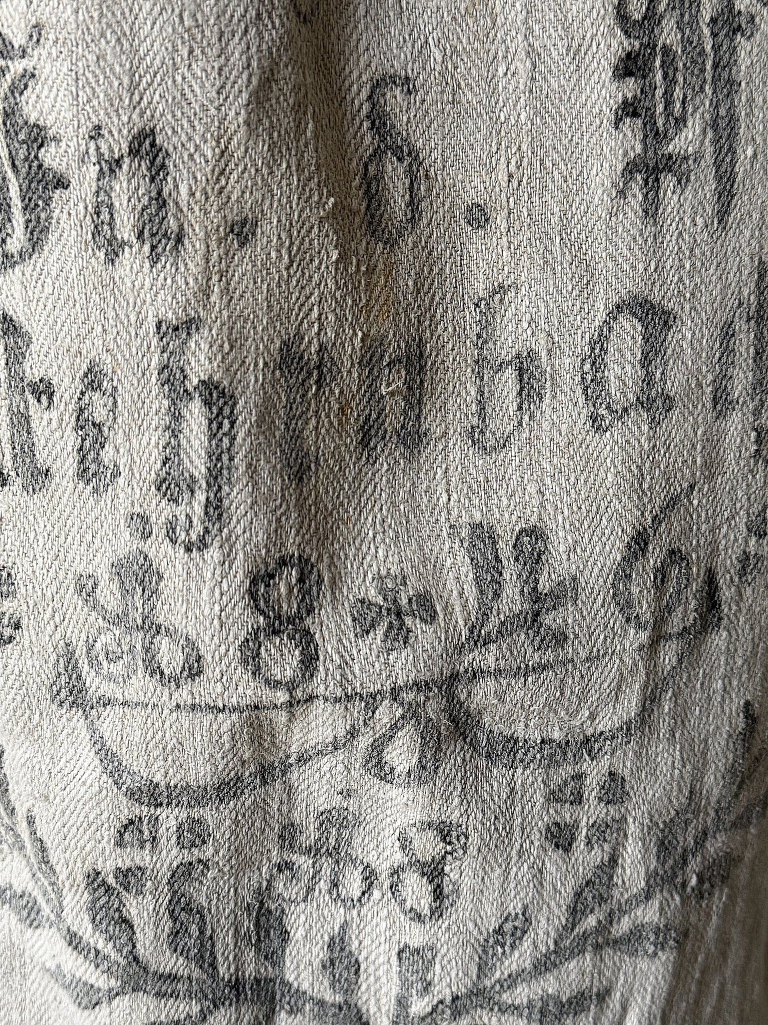 Antiker kleiner Leinensack/ Mehlsack 1846***