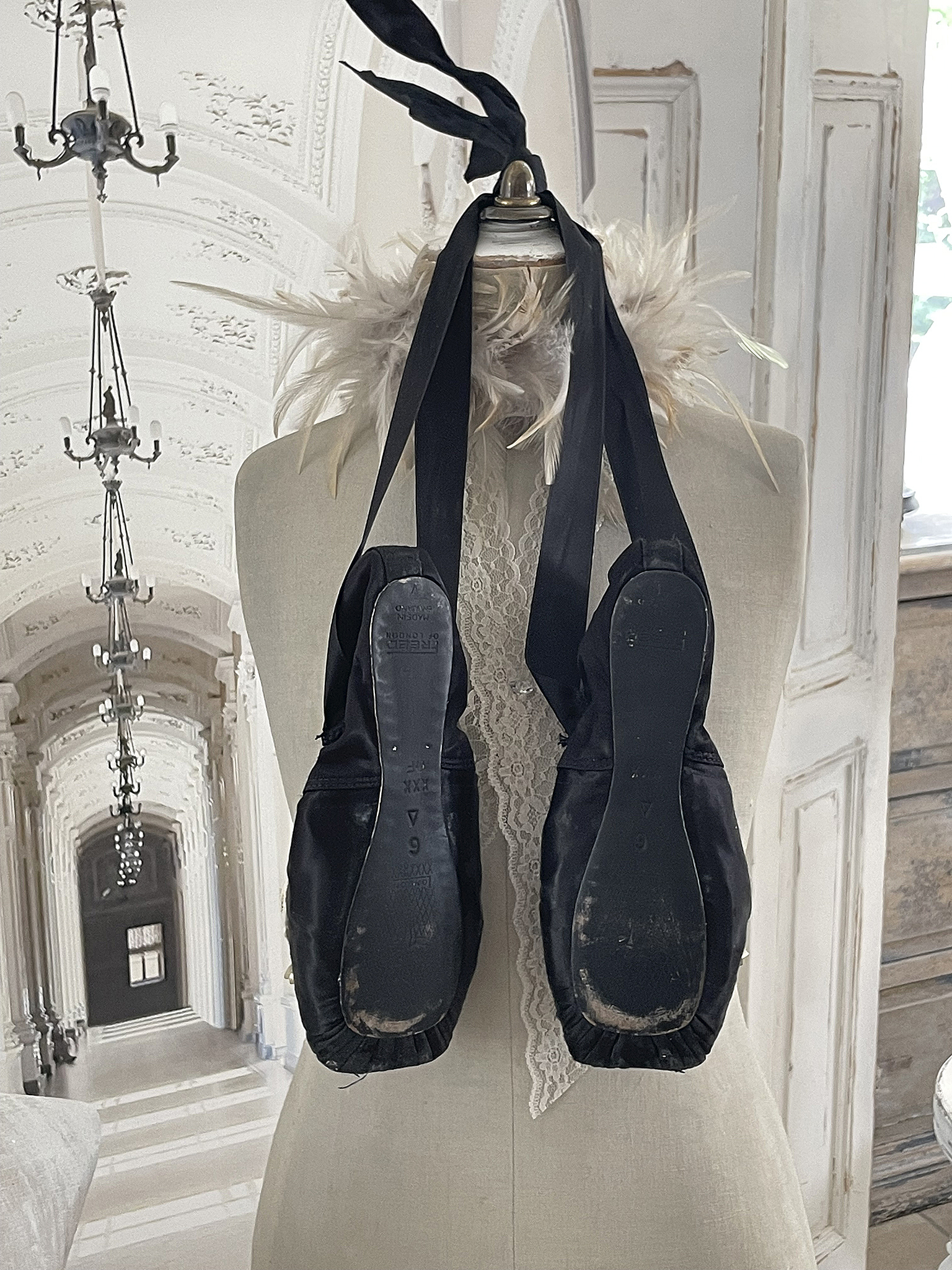 Spitzenschuhe Vintage-Schwarz*** Spitzenschuhe Vintage-Schwarz***