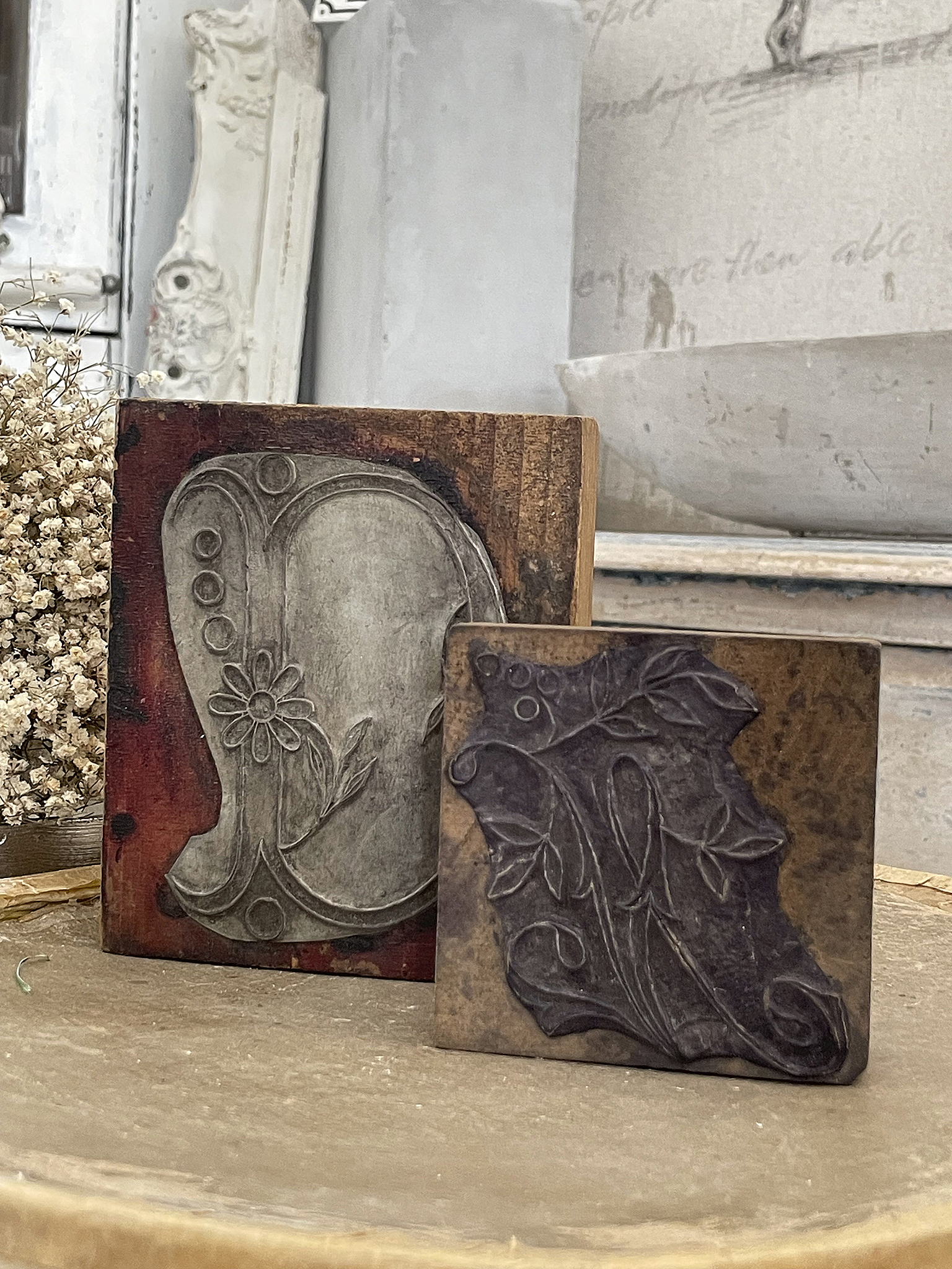 Duo Französische Stempel antik***
