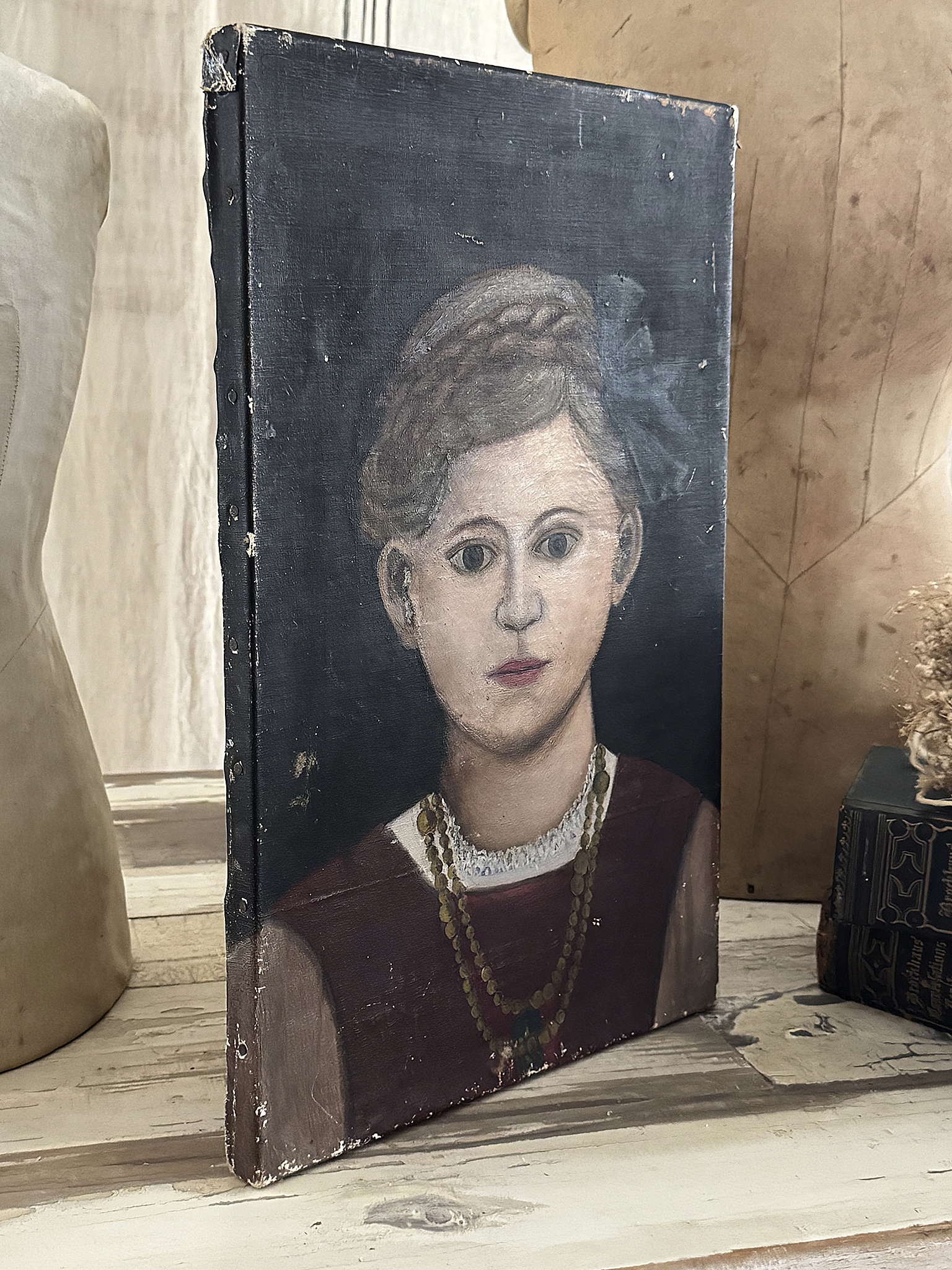 Ausdrucksstarkes altes Porträt – ein besonderer Hingucker mit historischem Charme***