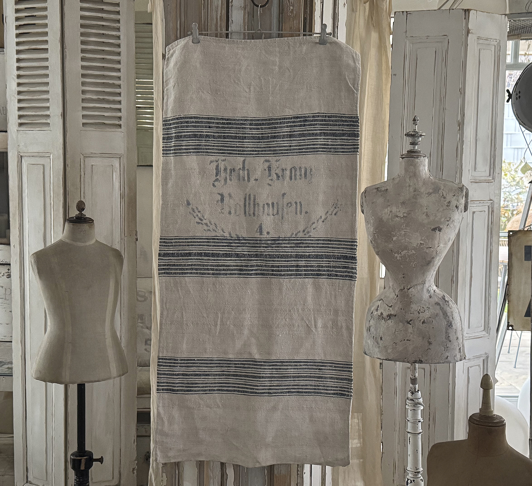 Alter Leinensack mit Originaldruck***