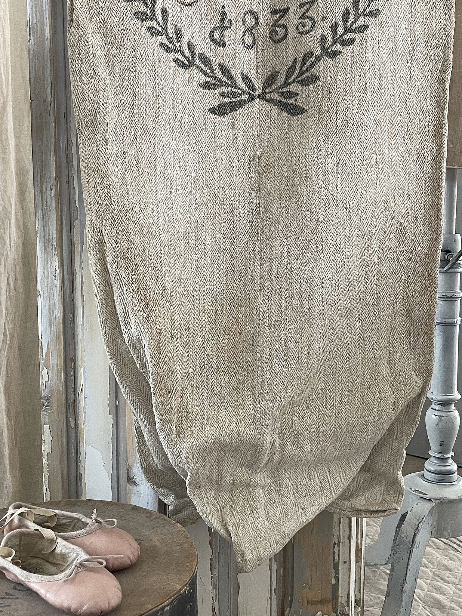 Historischer Leinensack/ Mehlsack1833***