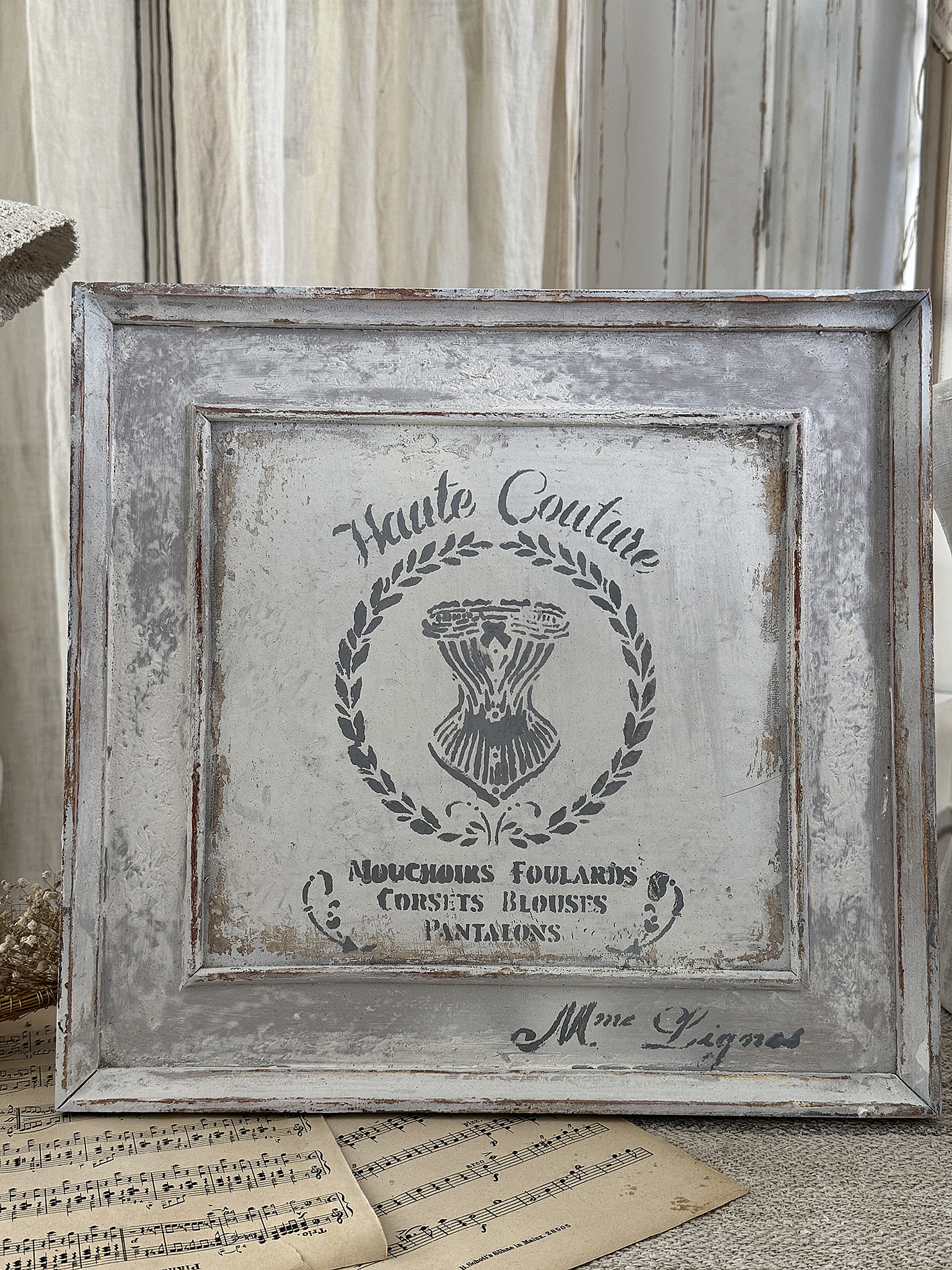Edles Shabby-Bild Haut Couture*** Edles Shabby-Bild Haut Couture***