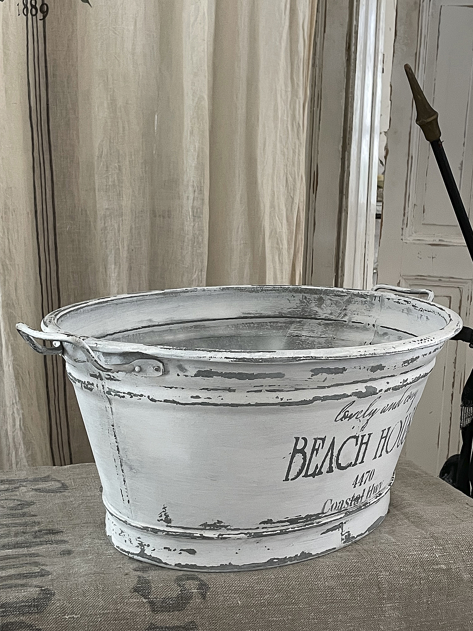 Alte Shabby-Zinkwanne Beach House*** Alte Shabby-Zinkwanne Beach House***