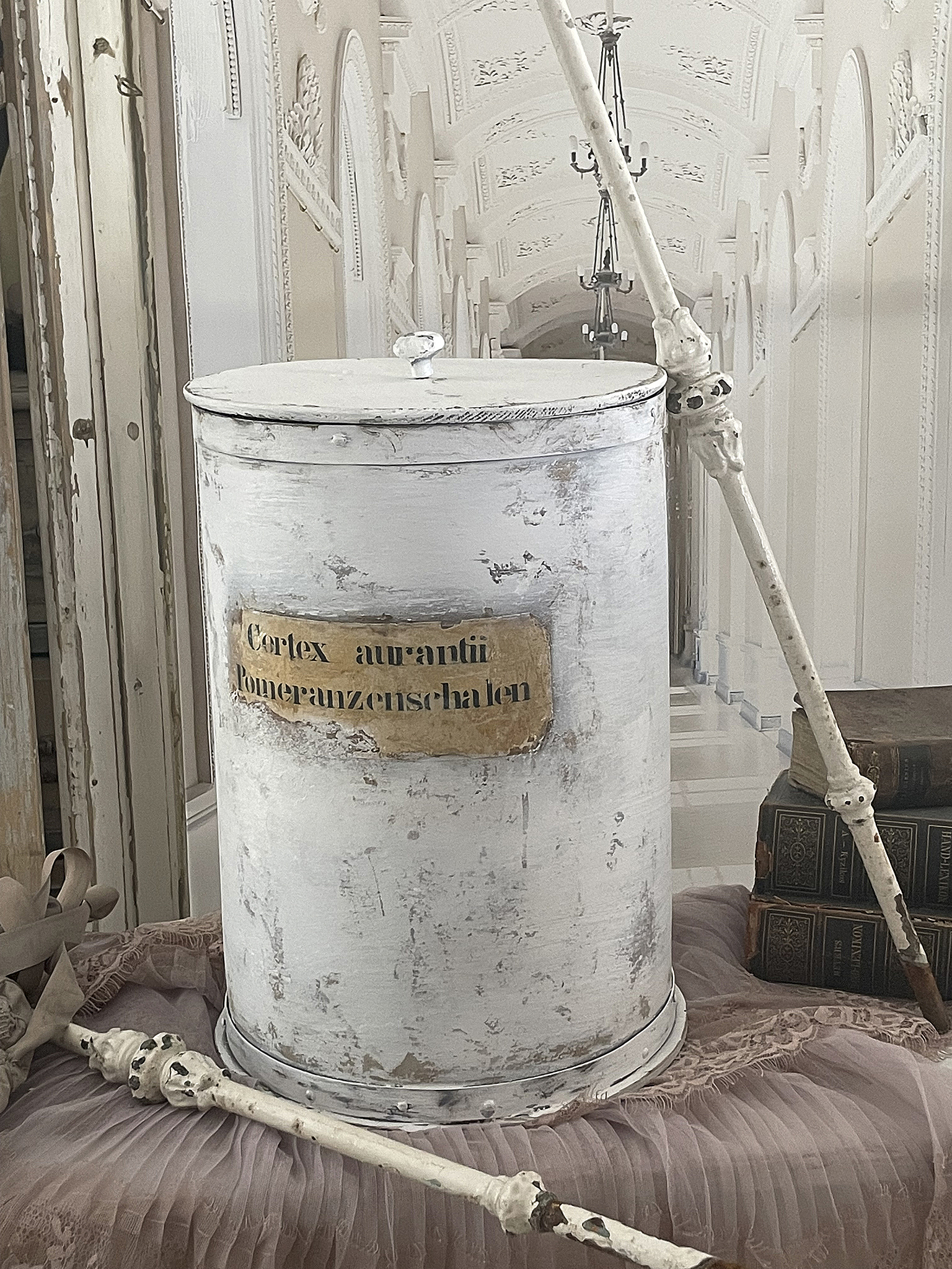Große antike Apothekertonne*** Große antike Apothekertonne***