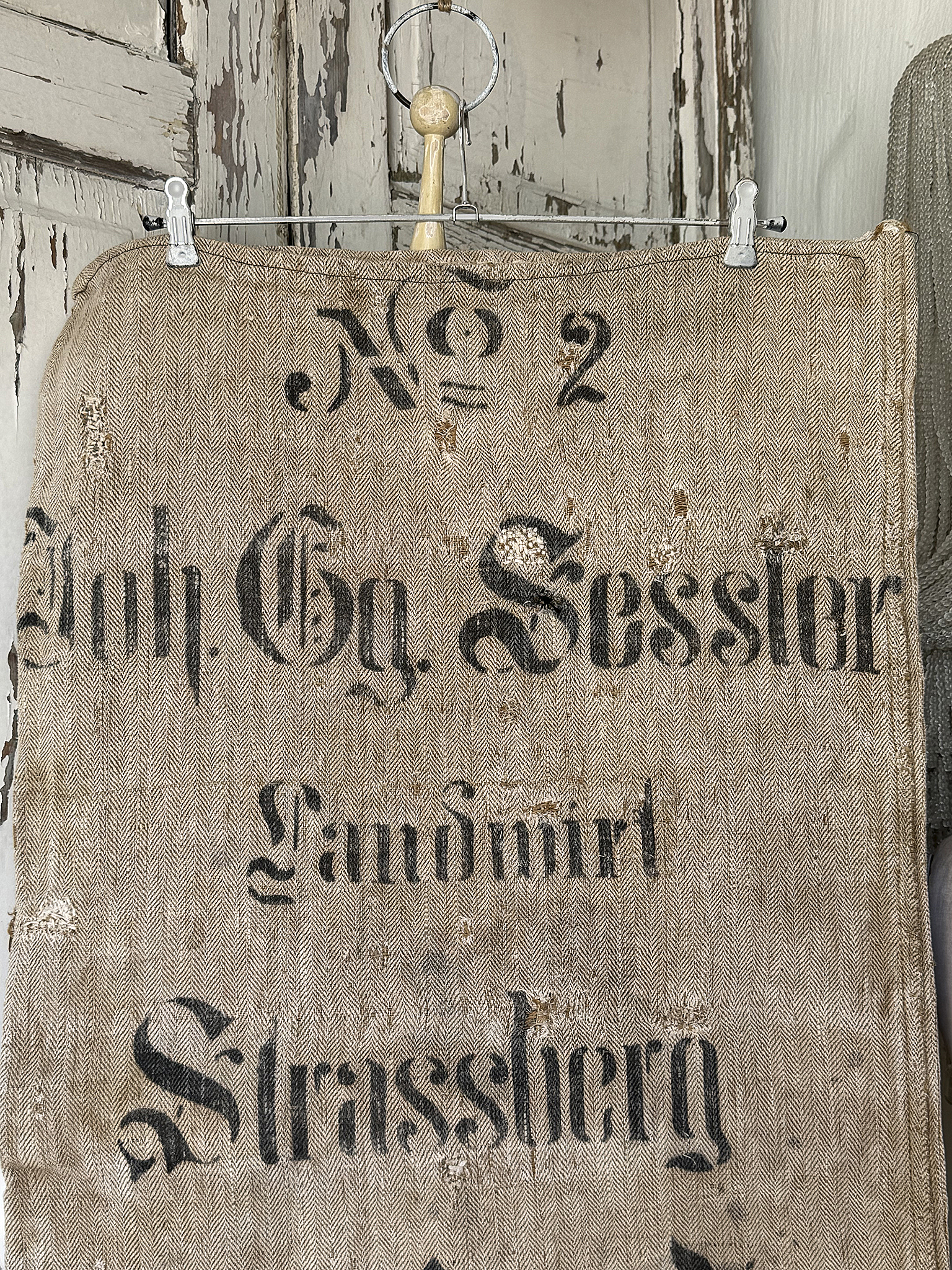  Antiker Leinensack aus dem Jahre 1907 – ein ehrliches Stück Vergangenheit***