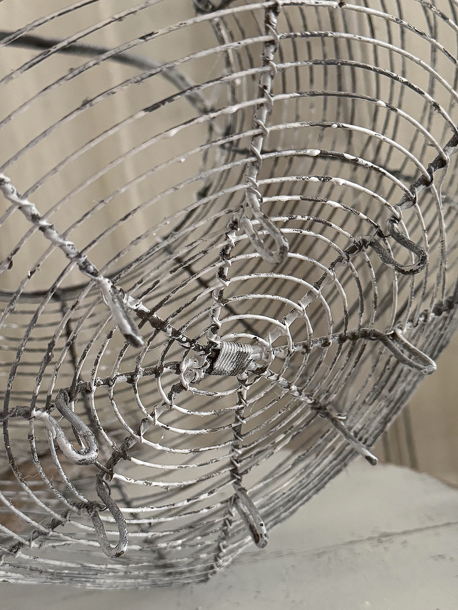 Antiker französischer Eierkorb XL – Vintage-Charme aus Frankreich***