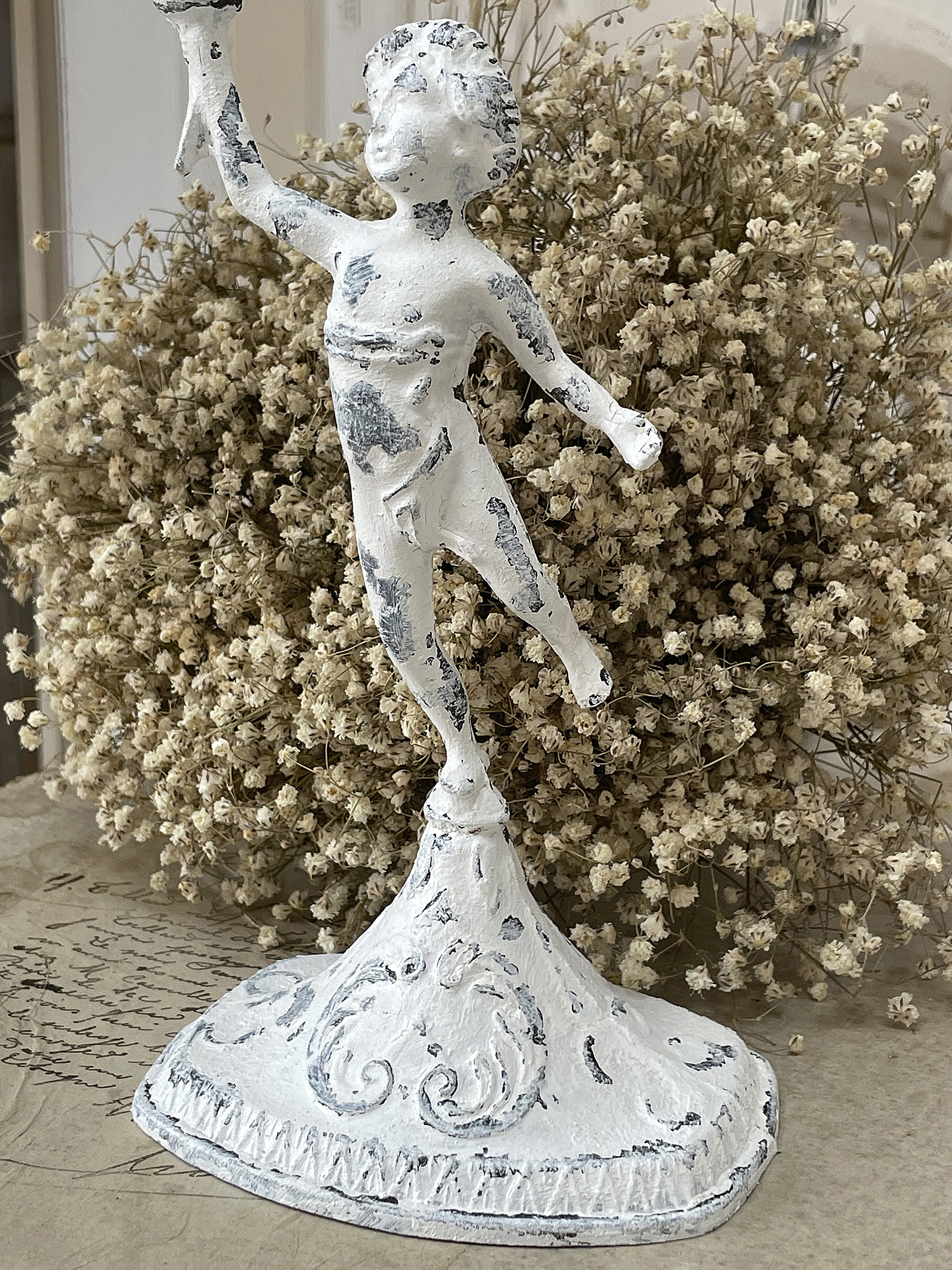 Alter Kerzenleuchter Putto*** Alter Kerzenleuchter Putto***