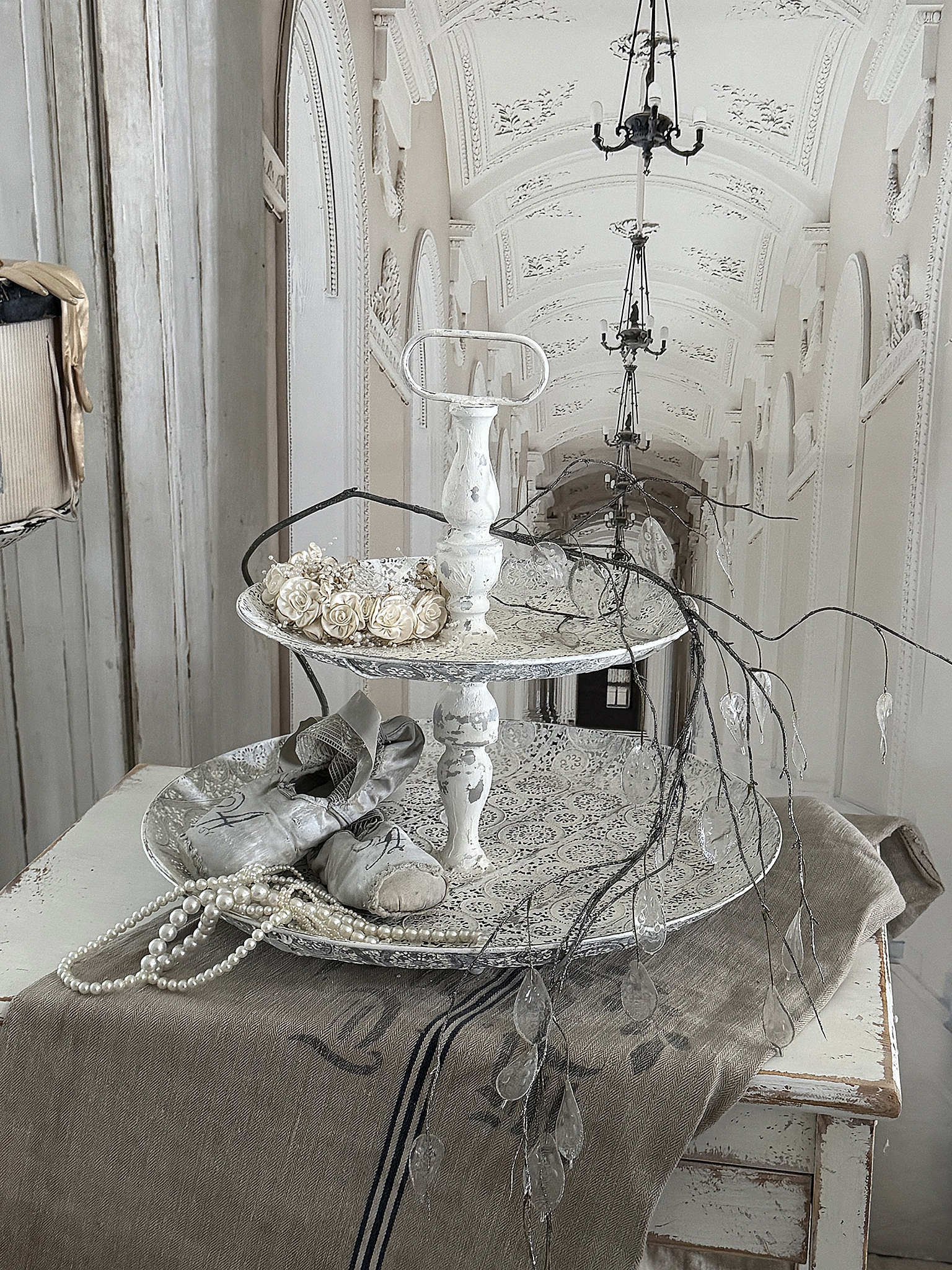  Große Metalletagere im Shabby Chic – dekorativ & funktional***