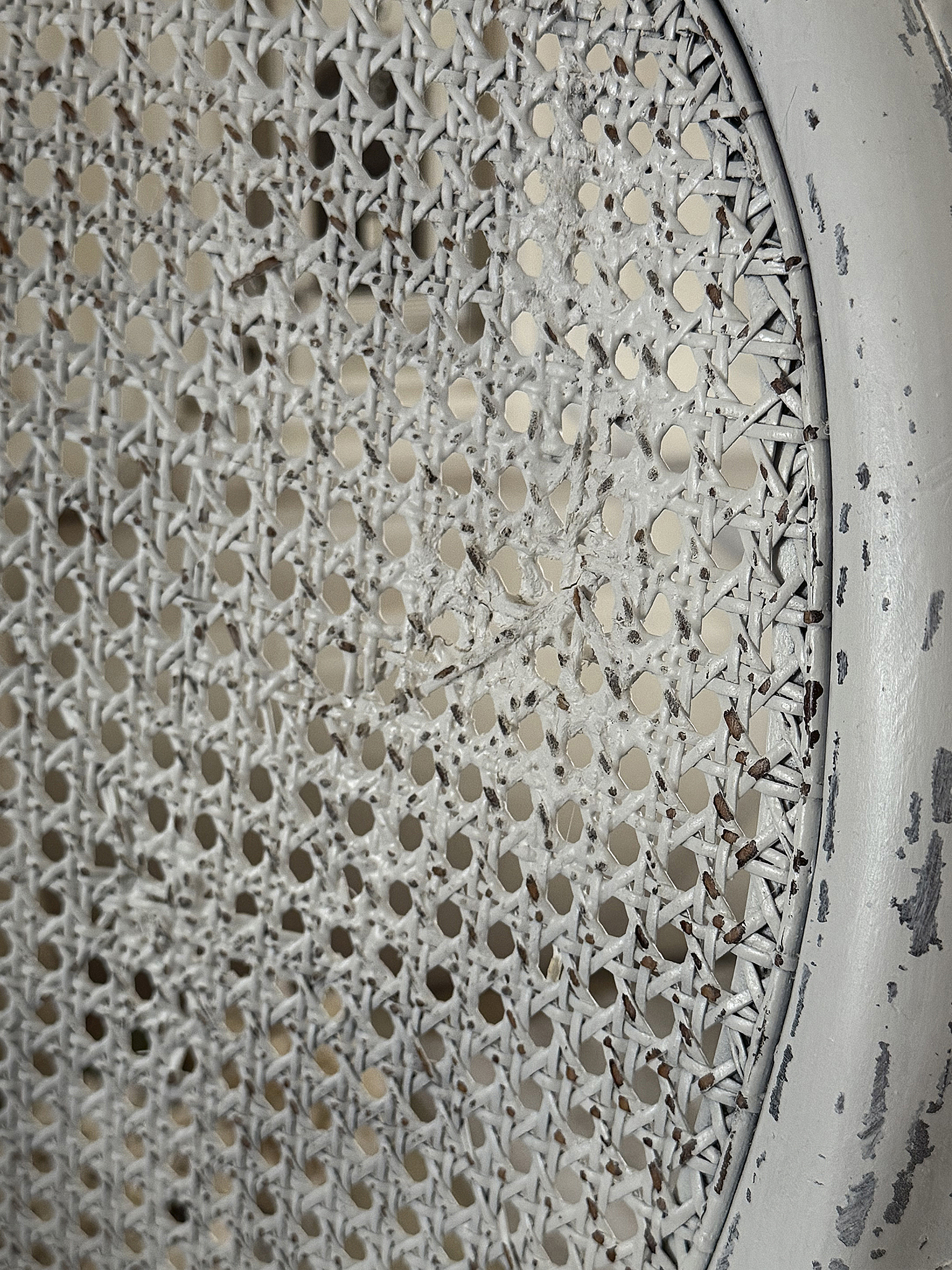 Romantischer antiker Armlehnstuhl-Sessel aus Frankreich***