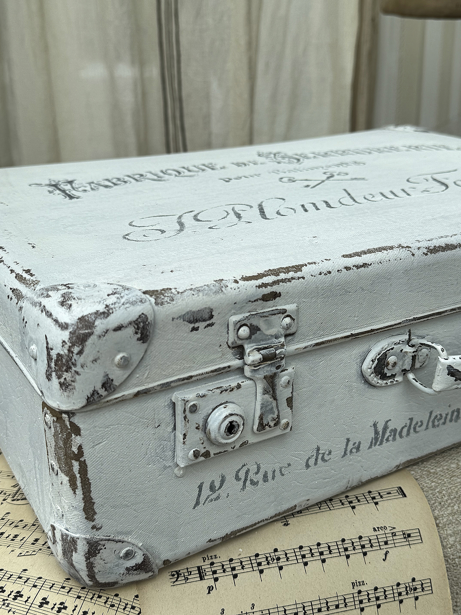 Reizender alter Vintage-Koffer Plomdeur*** Reizender alter Vintage-Koffer Plomdeur***